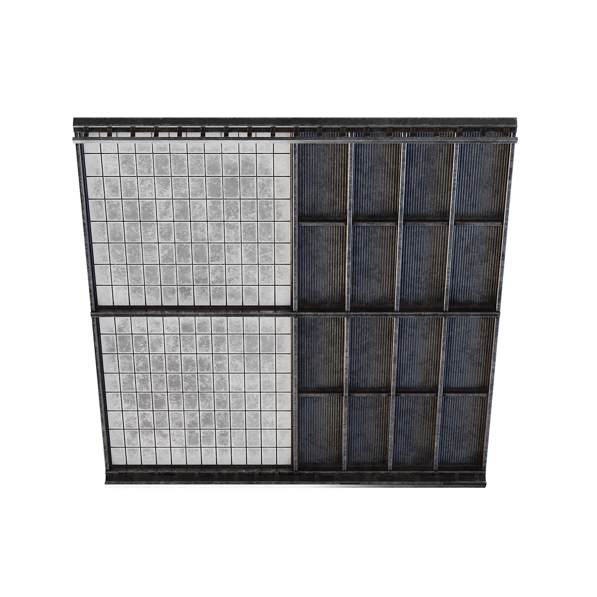 Factory Roof 3D model_4
