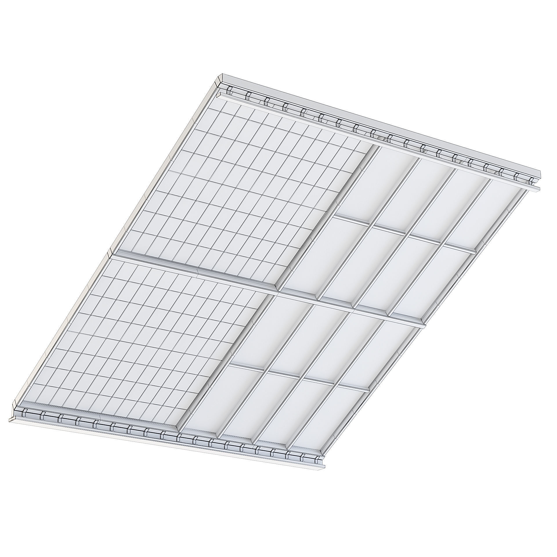 Factory Roof 3D model_3