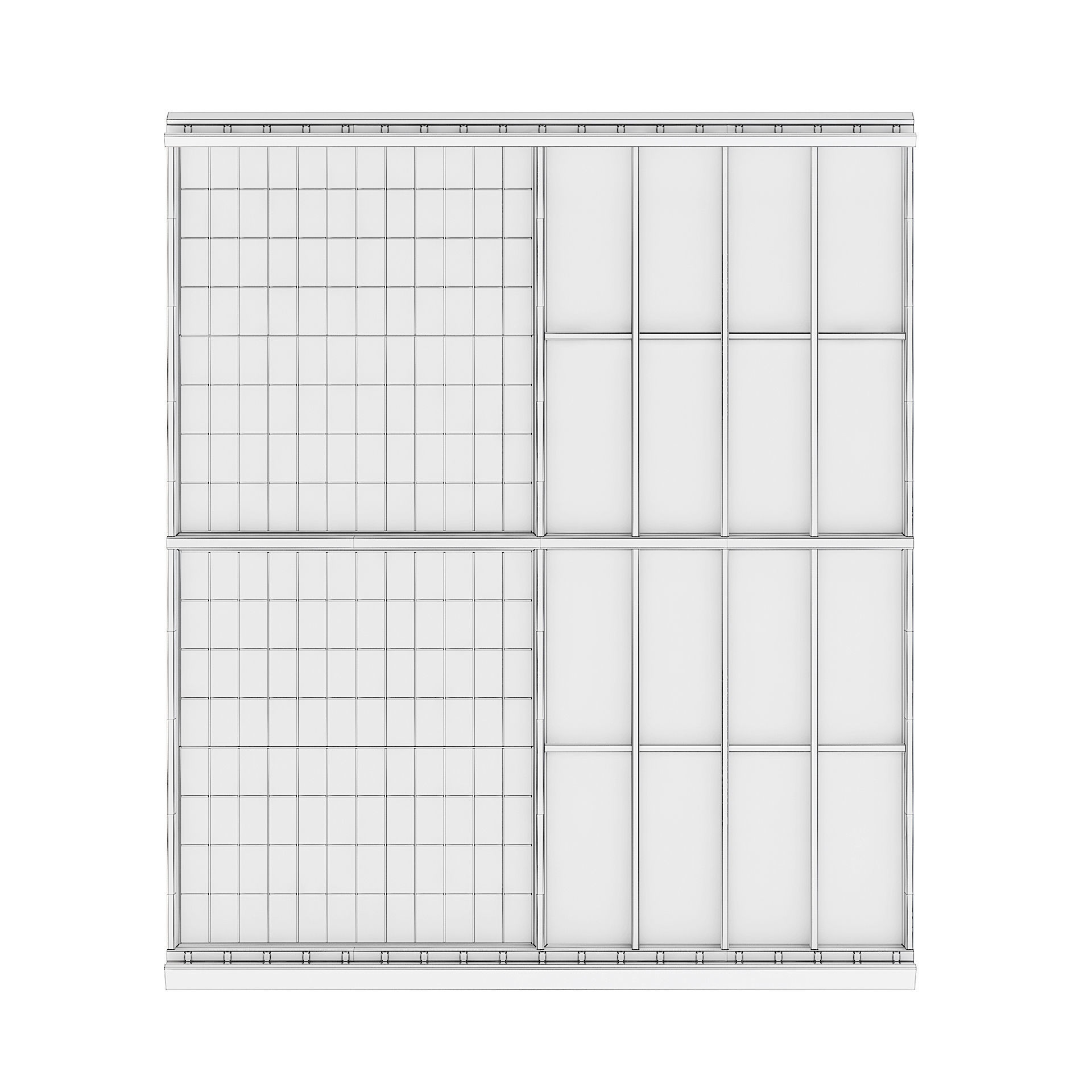 Factory Roof 3D model_7