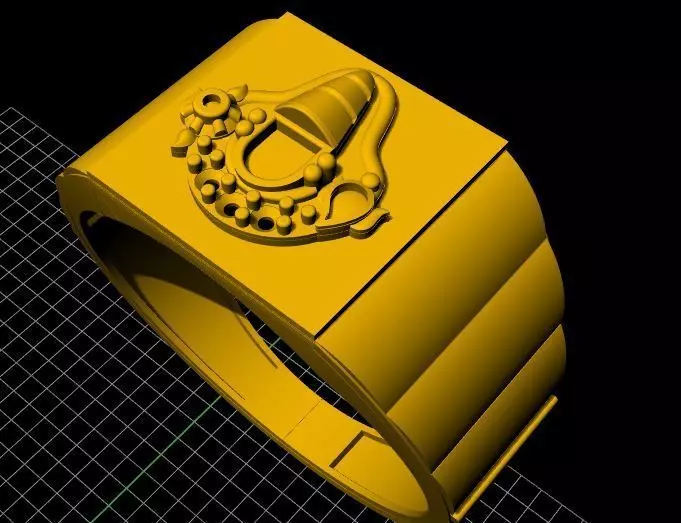 balaji ring 3dm file 3D print model