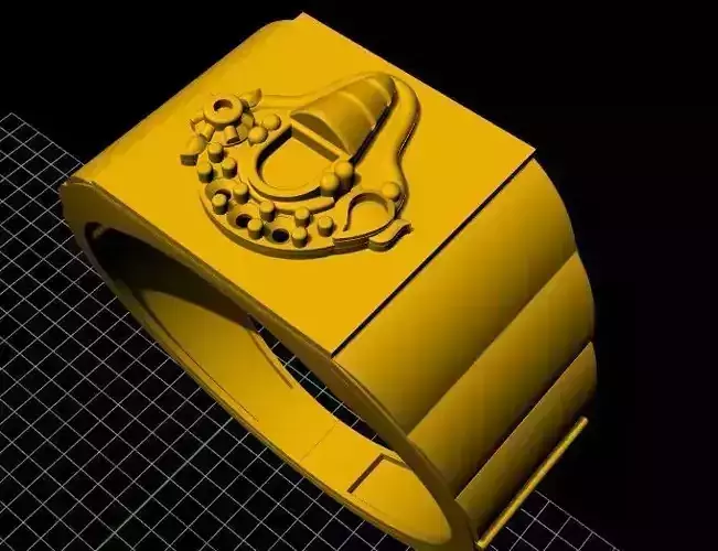 balaji ring 3dm file 3D print model