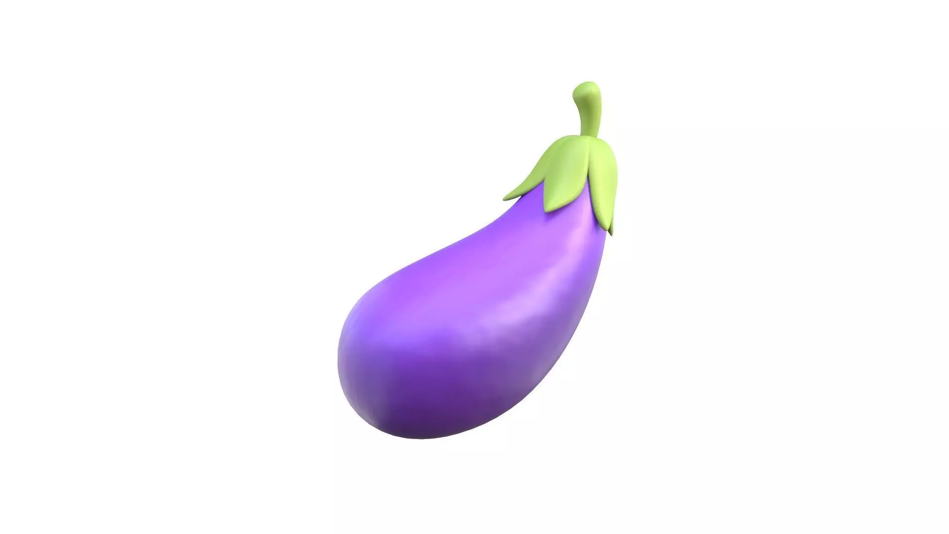 Eggplant 3D model