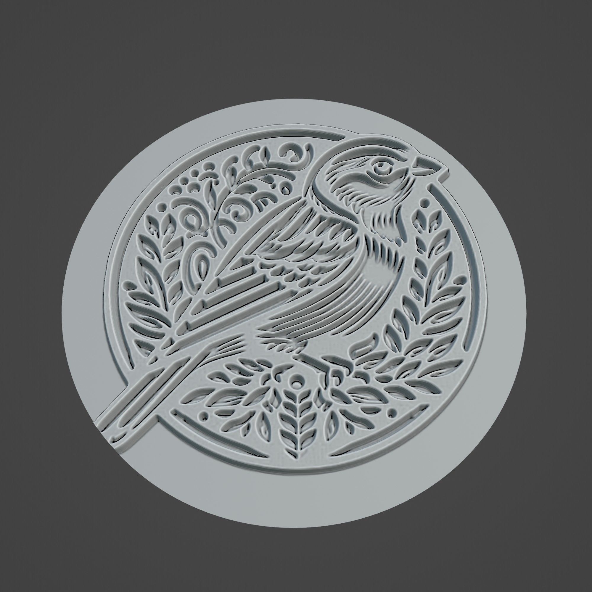 Sparrow Animal 3D print model_3