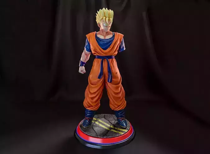 Gohan Regular 3D Model Ready to Print