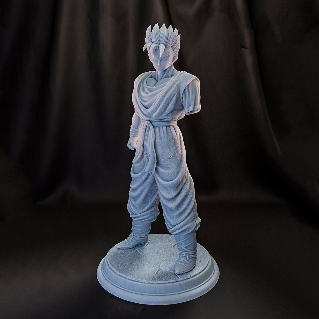 Gohan Regular 3D Model Ready to Print 3D print model_4