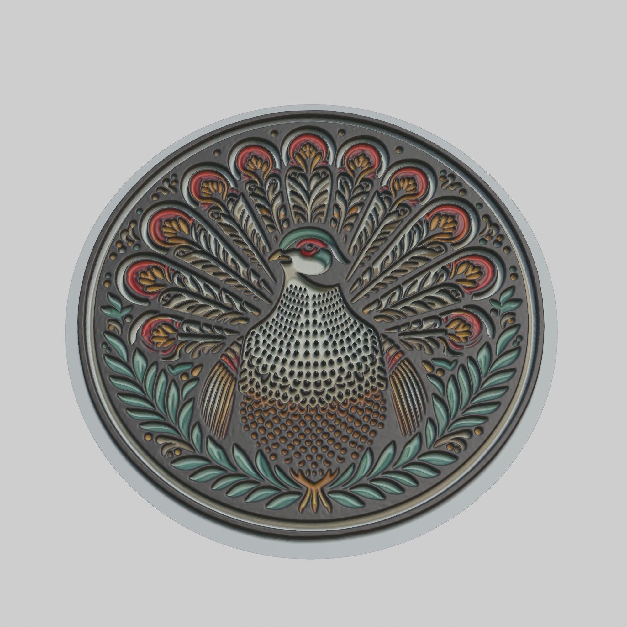 Partridge Animal 3D print model_1