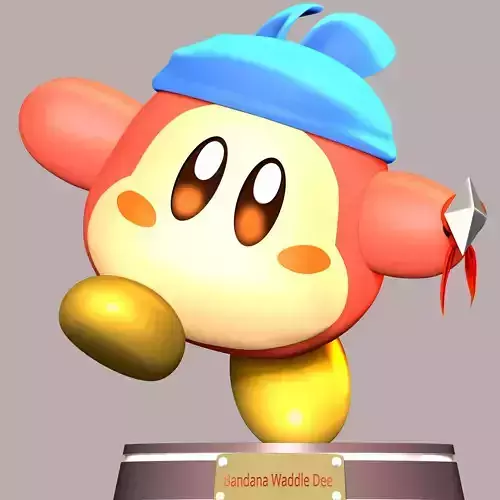 Bandana Waddle Dee - Kirby 3D print model