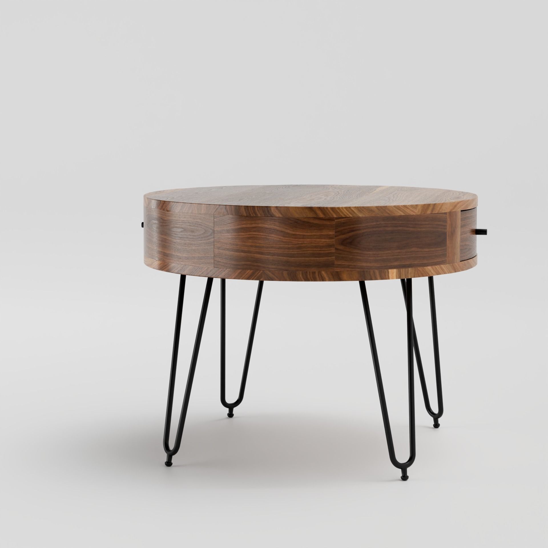 Coffee Table Retro 3D model_3