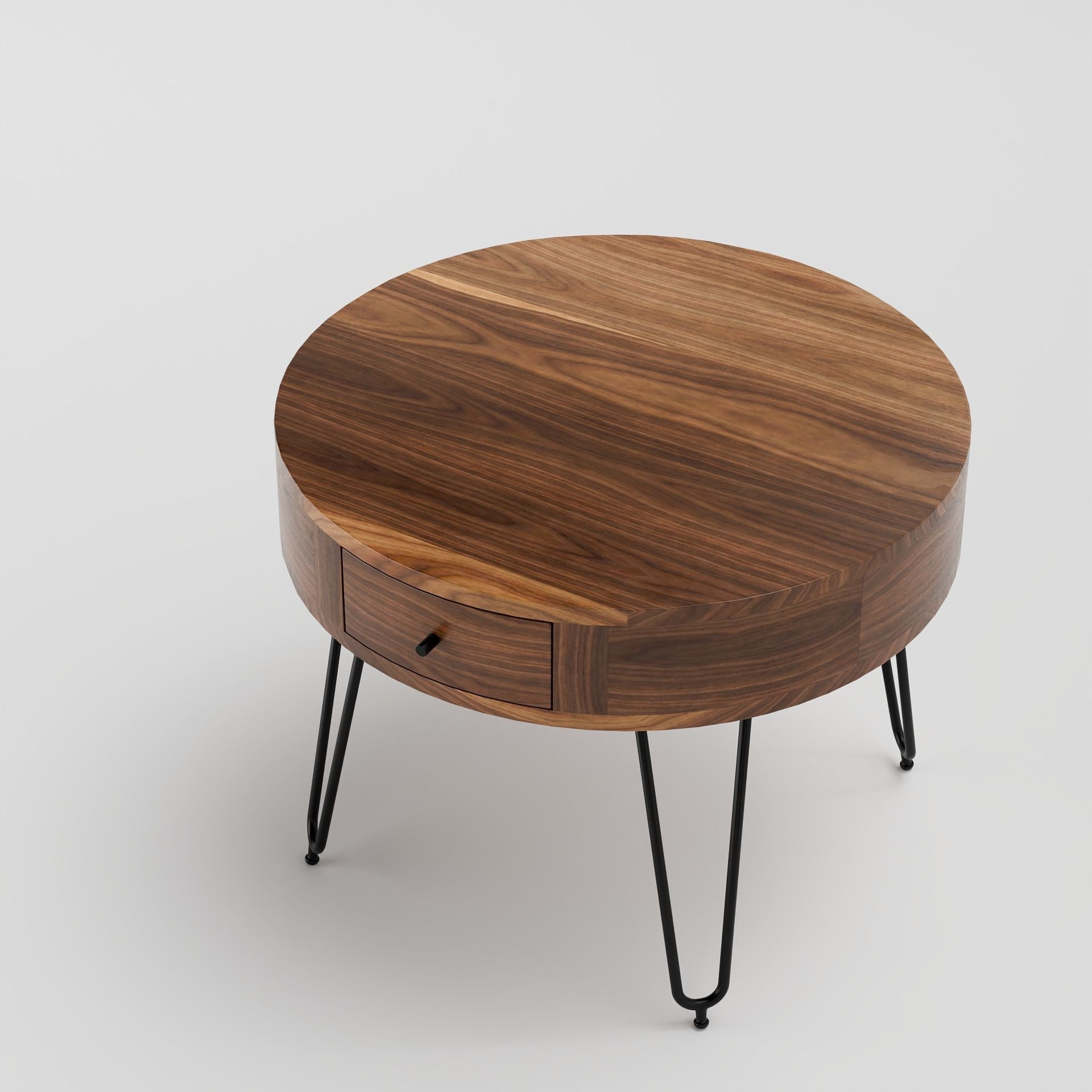 Coffee Table Retro 3D model_1