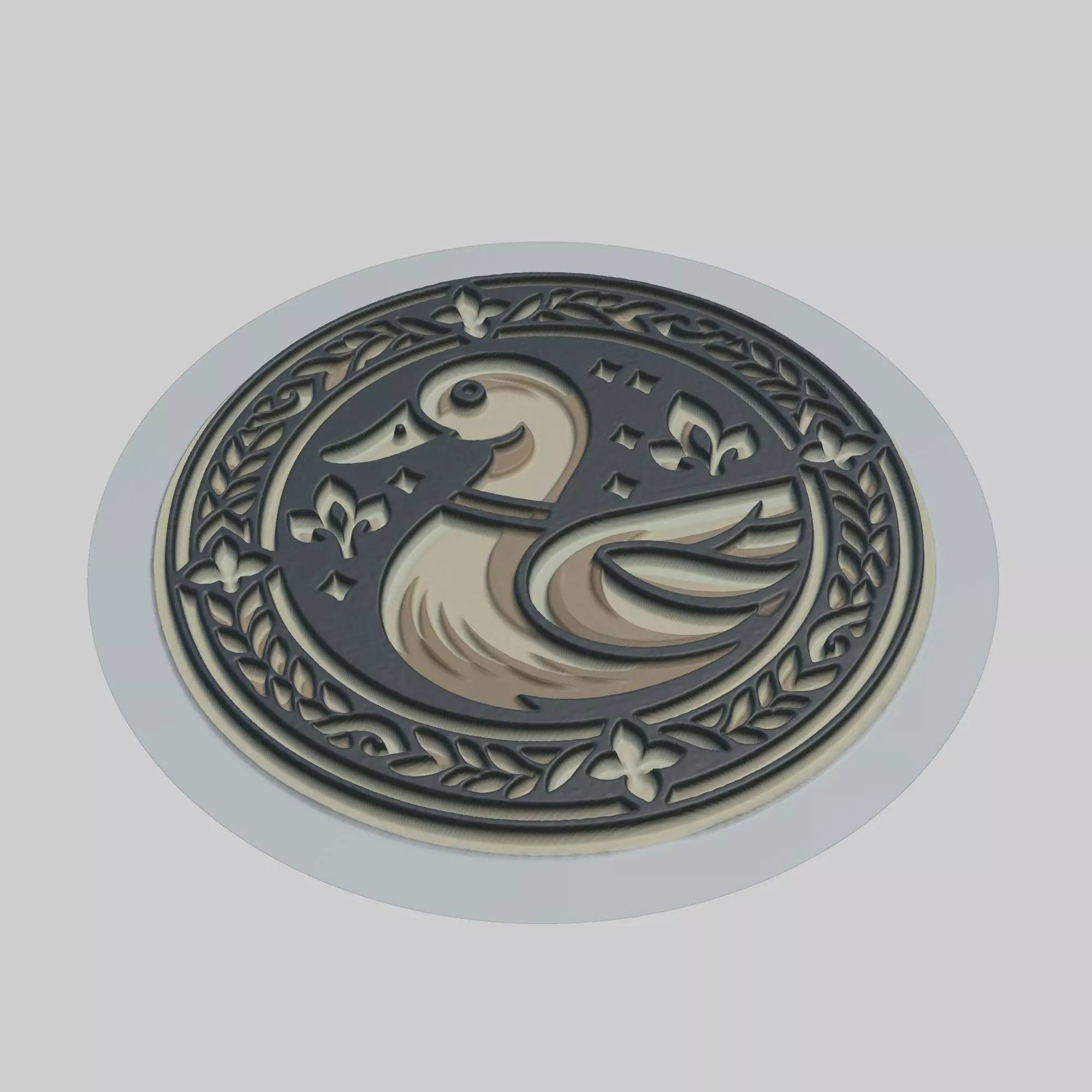 Duck Animal 3D print model_0