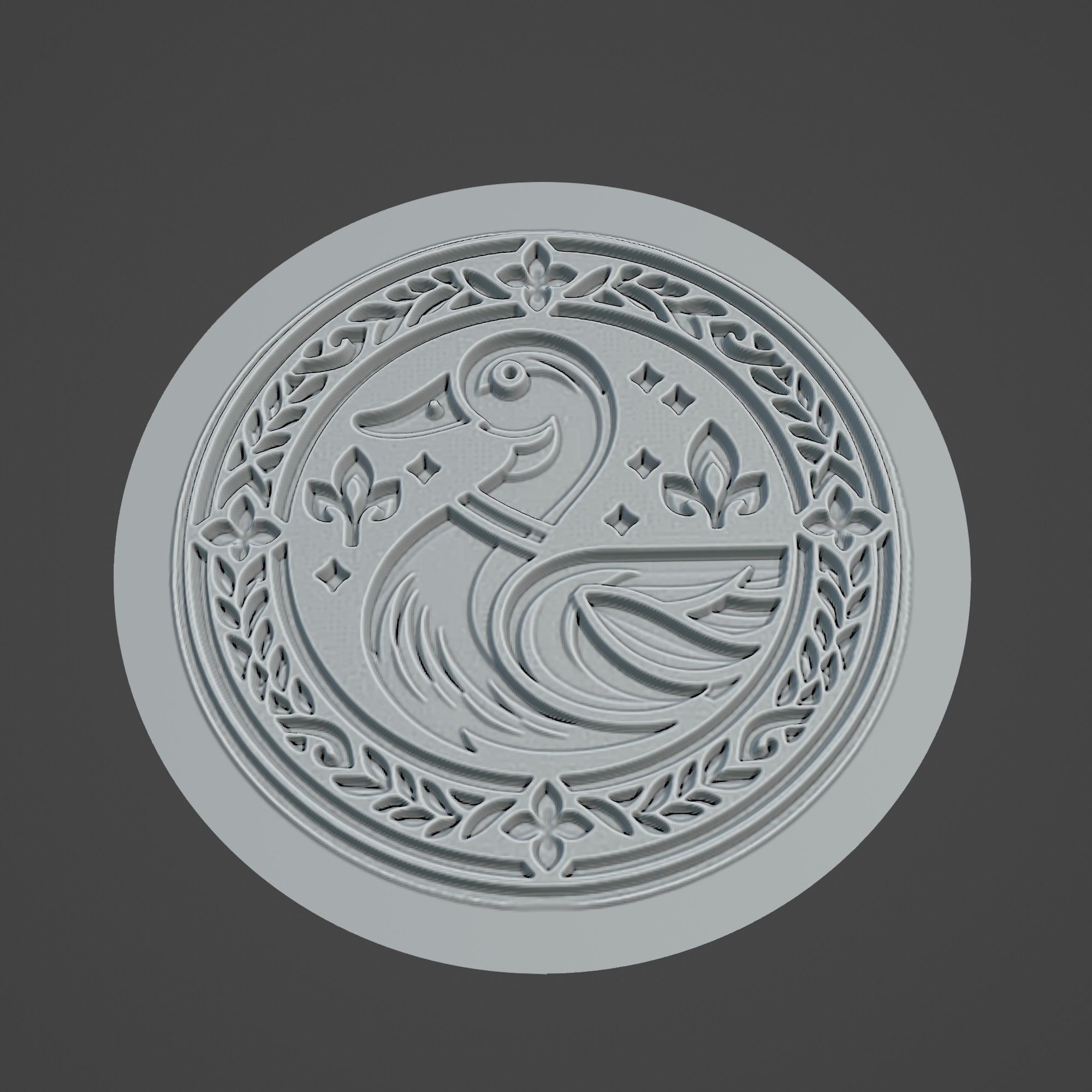 Duck Animal 3D print model_3