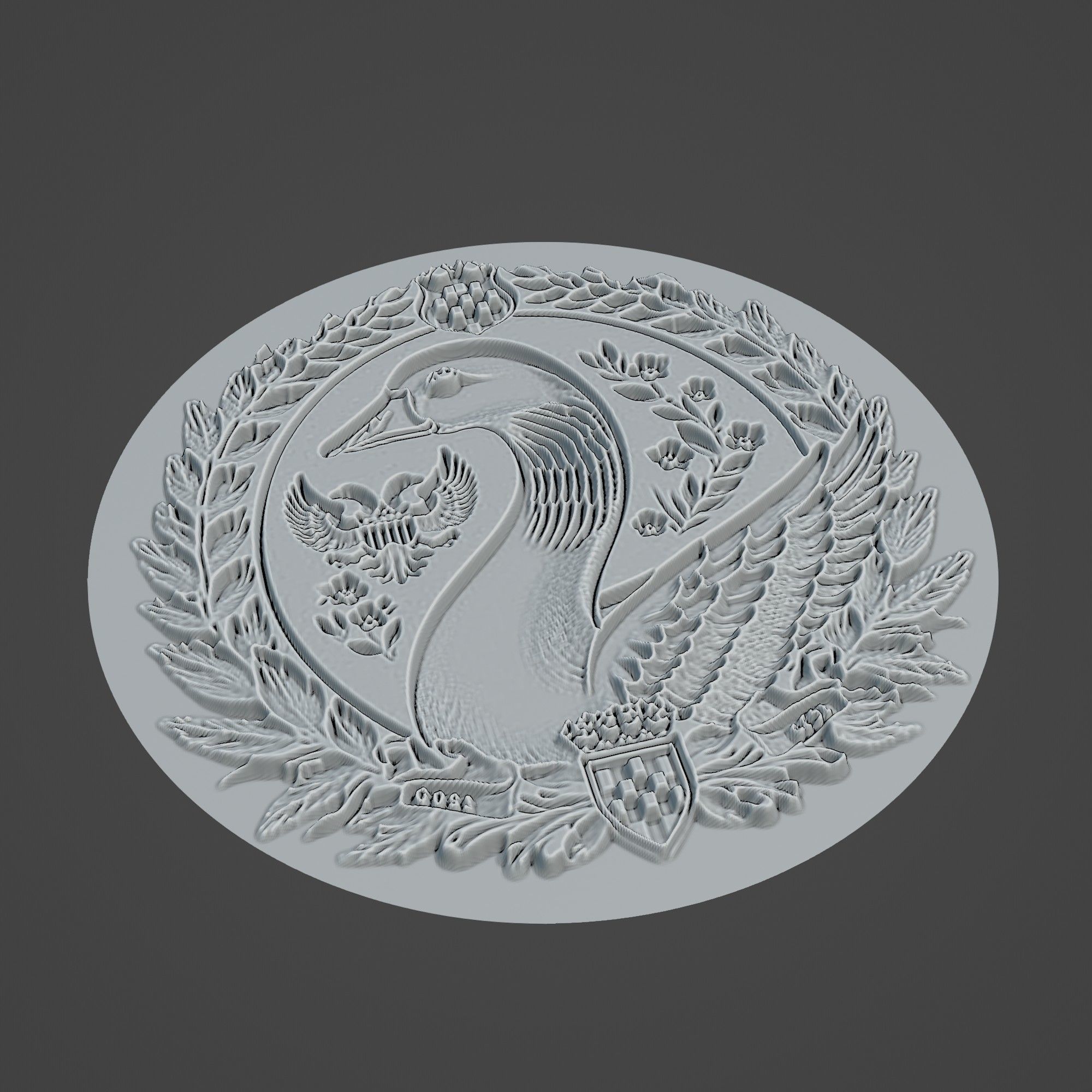 Goose Animal 3D print model_2