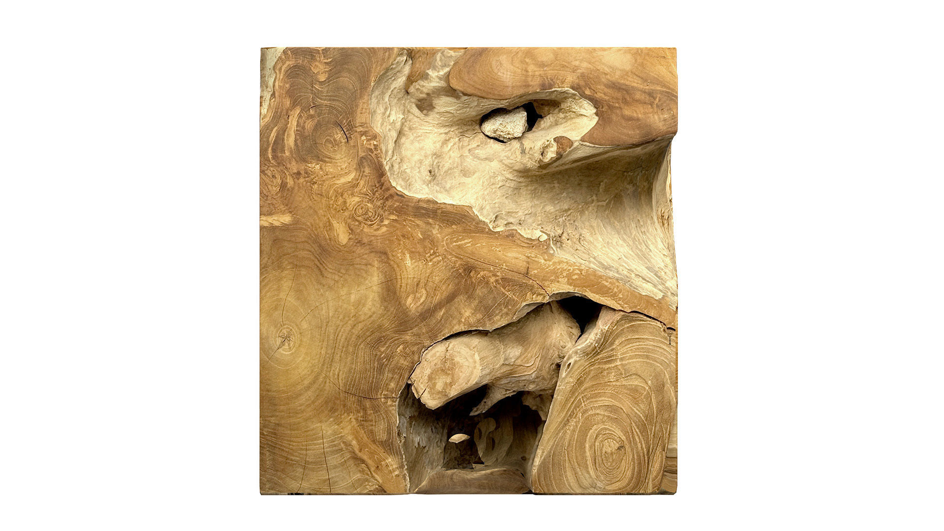 Accent Square Root Coffee Table 3D model_7