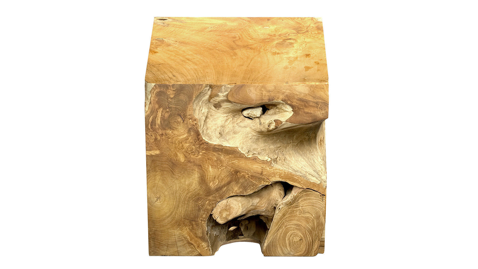 Accent Square Root Coffee Table 3D model_6