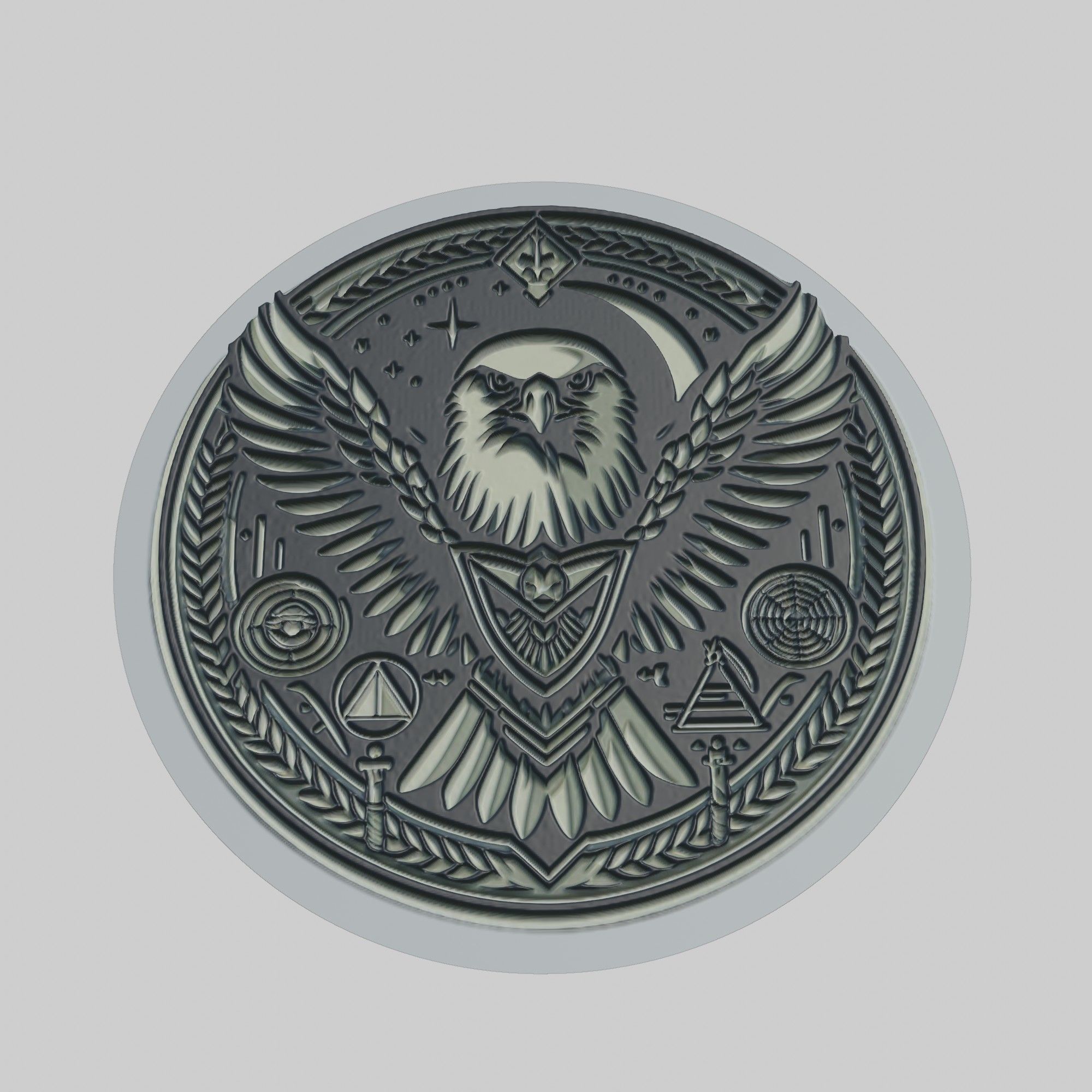 Hawk Animal 3D print model_1