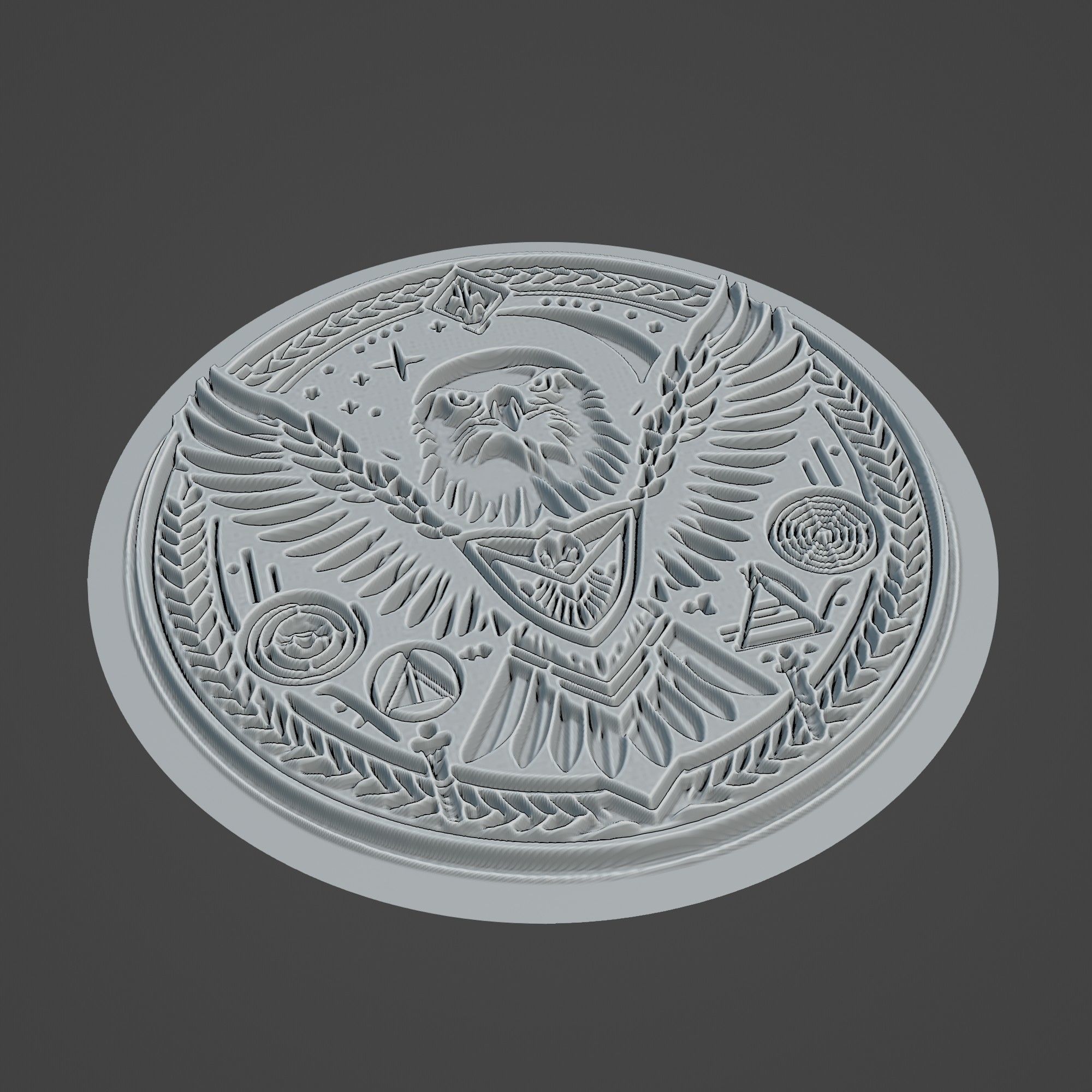 Hawk Animal 3D print model_2