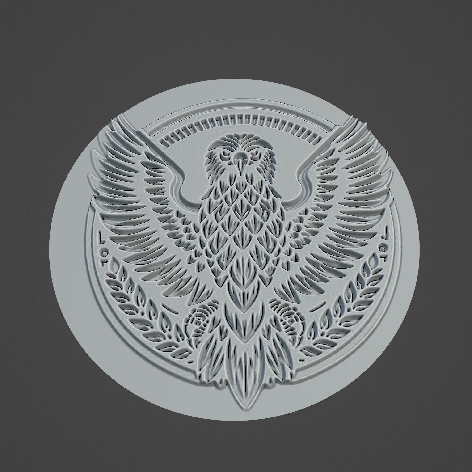 Hawk Animal 3D print model_3
