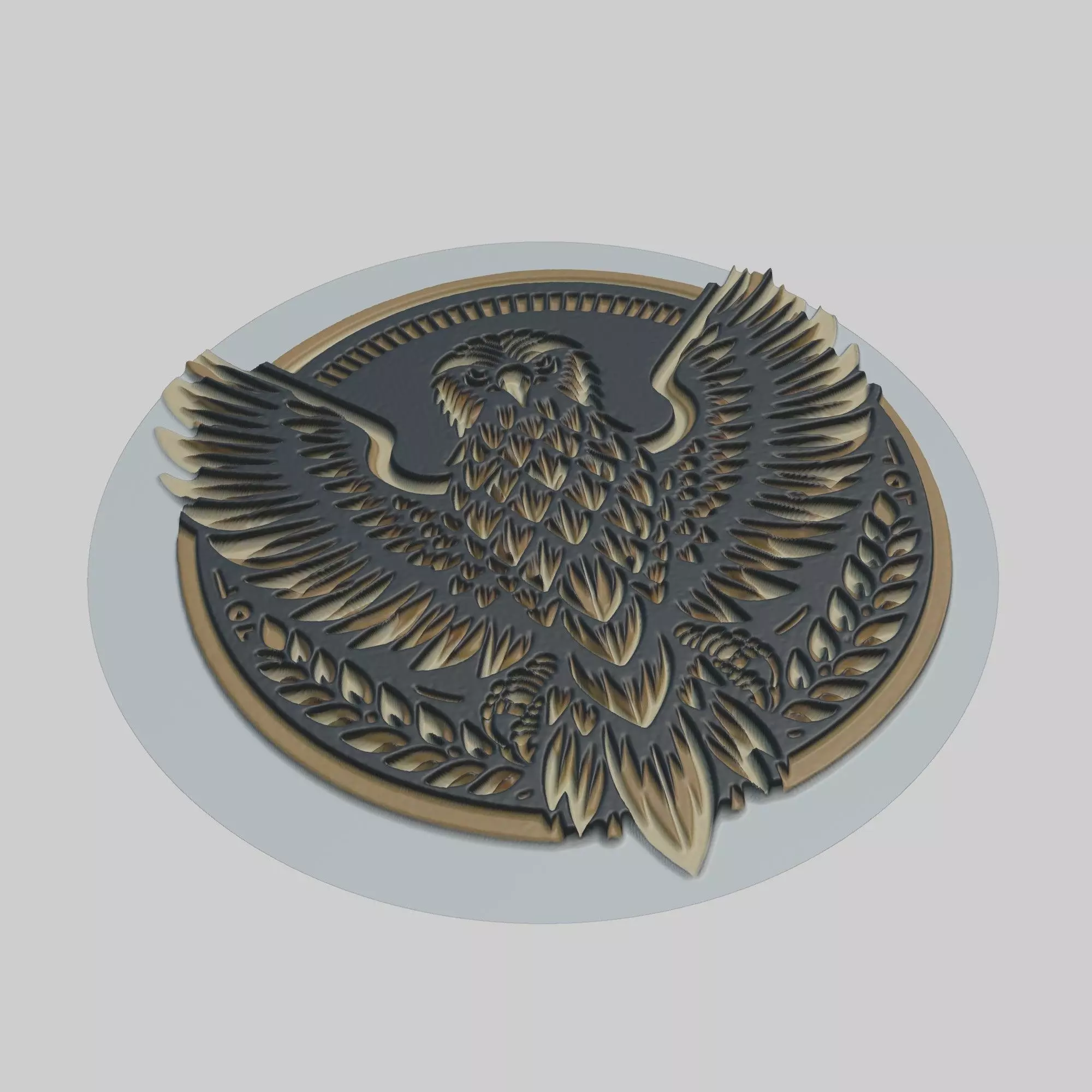 Hawk Animal 3D print model_0