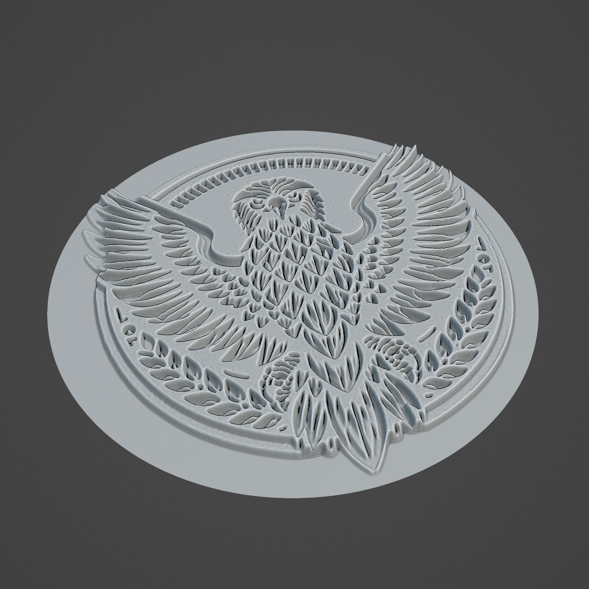 Hawk Animal 3D print model_2
