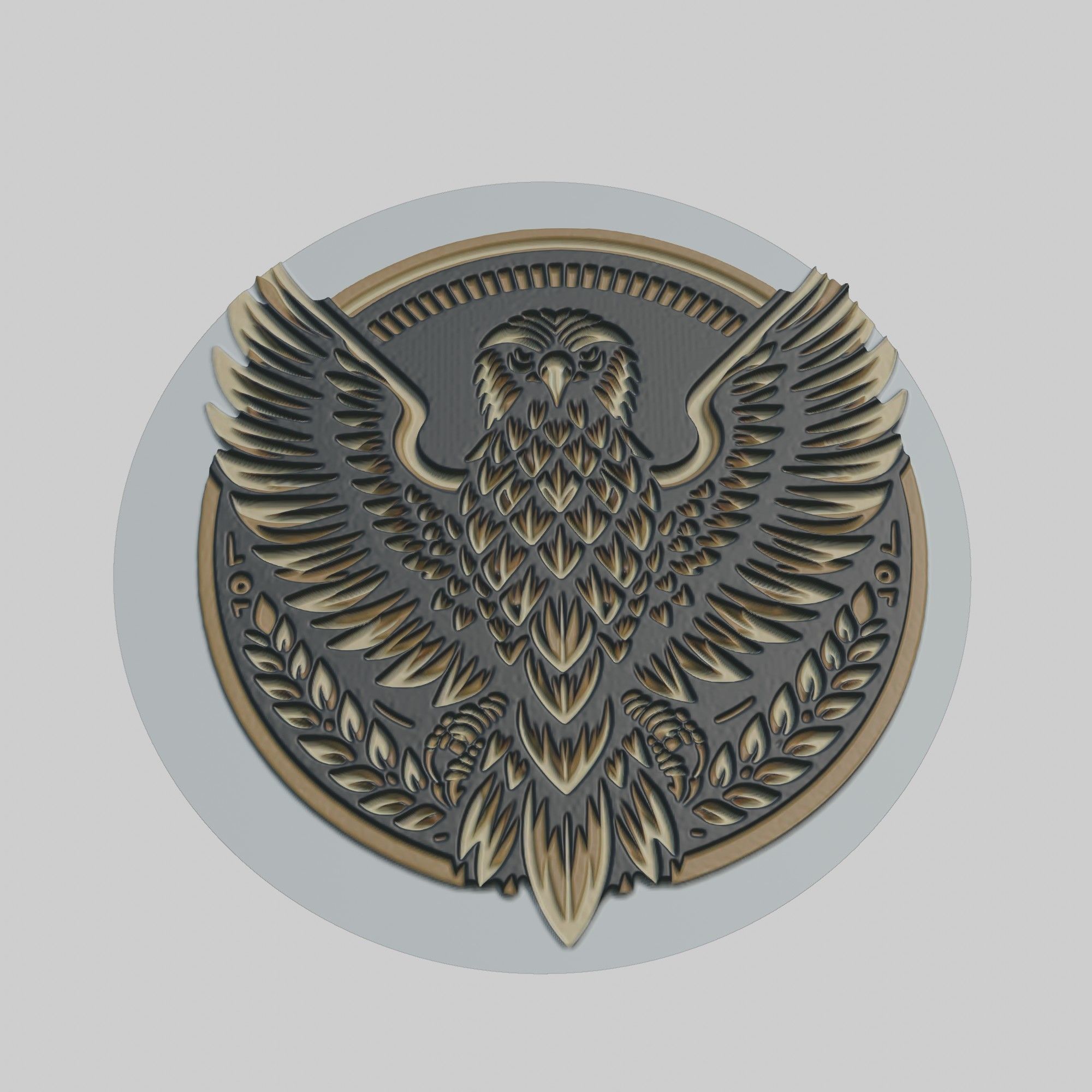 Hawk Animal 3D print model_1