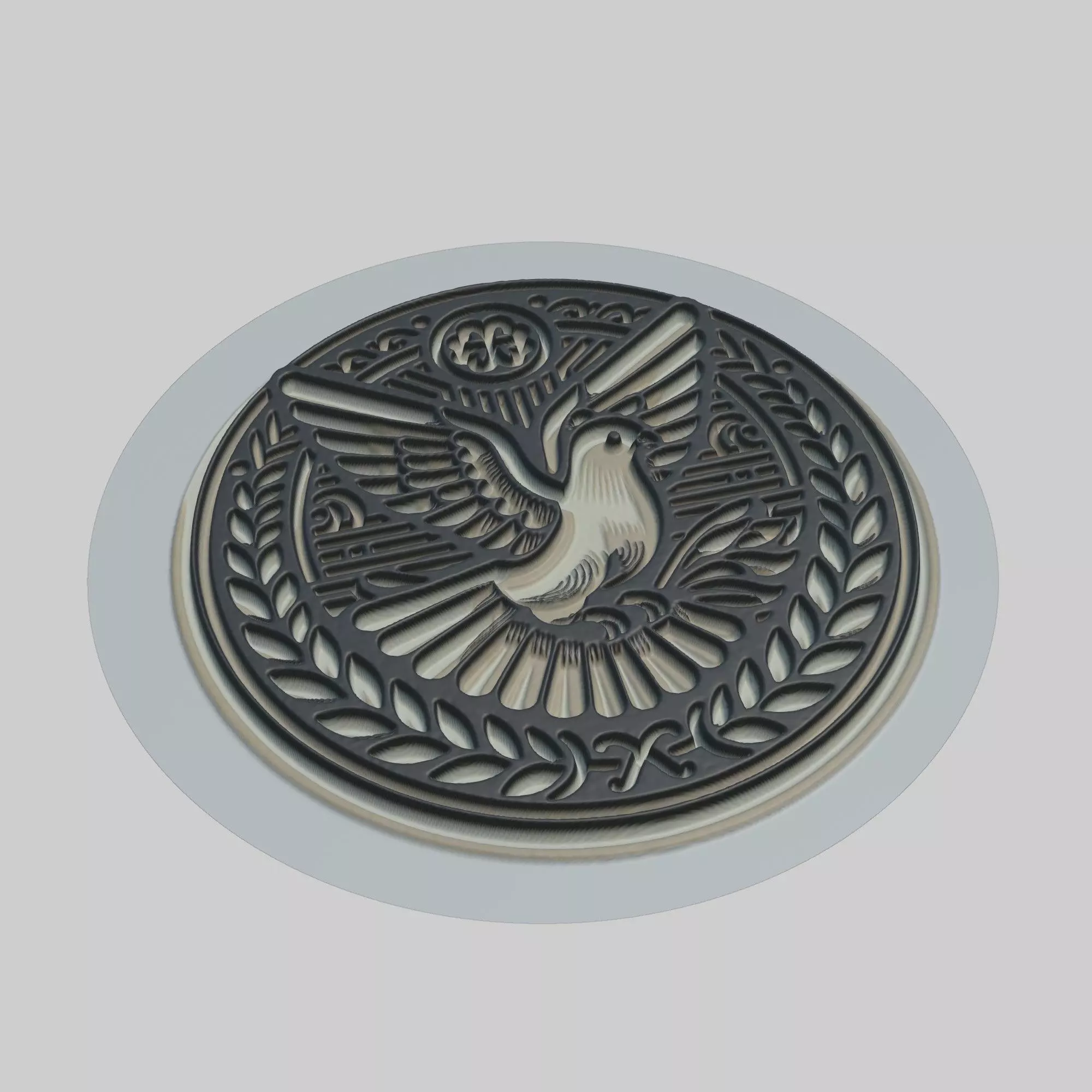 Pigeon Animal 3D print model_0