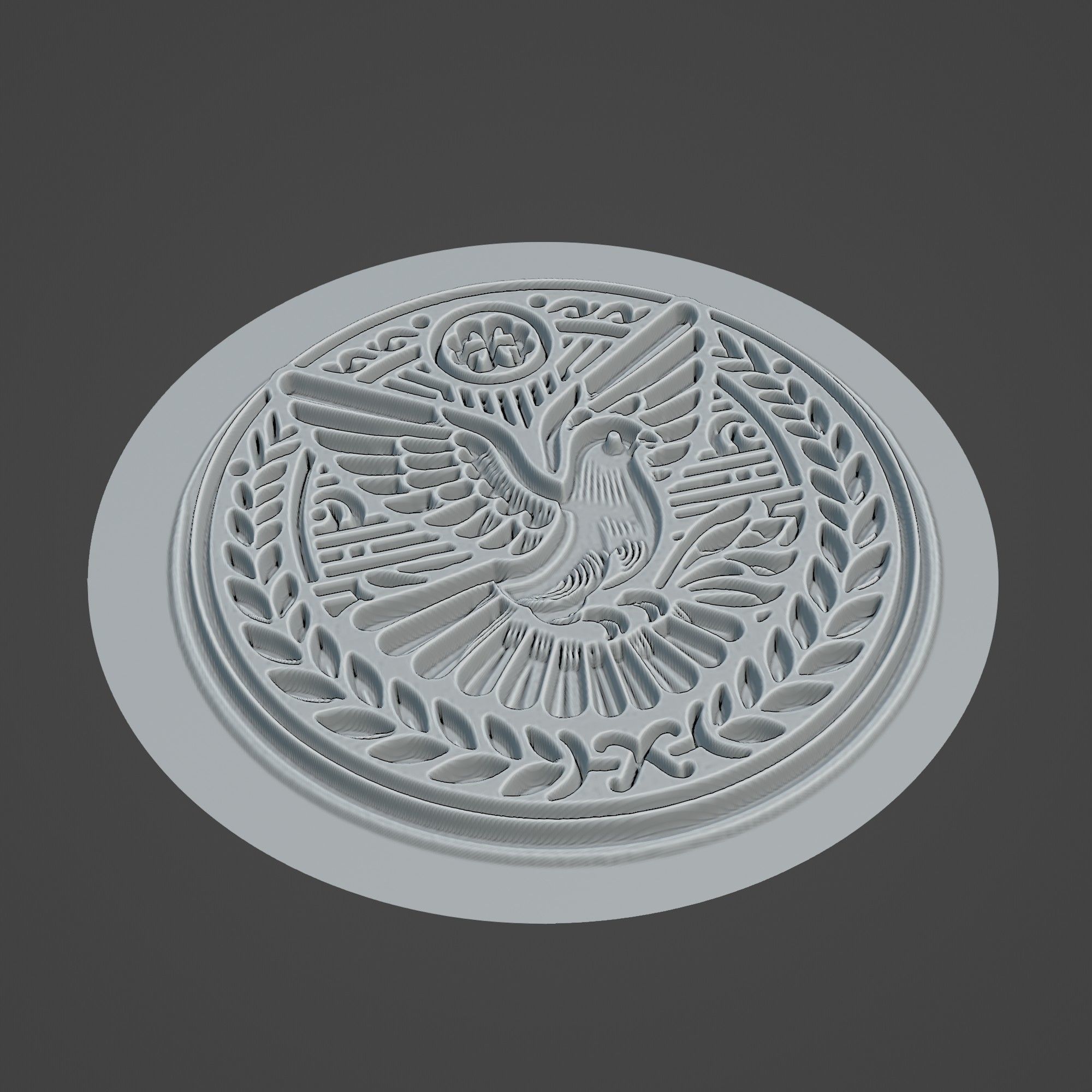 Pigeon Animal 3D print model_2