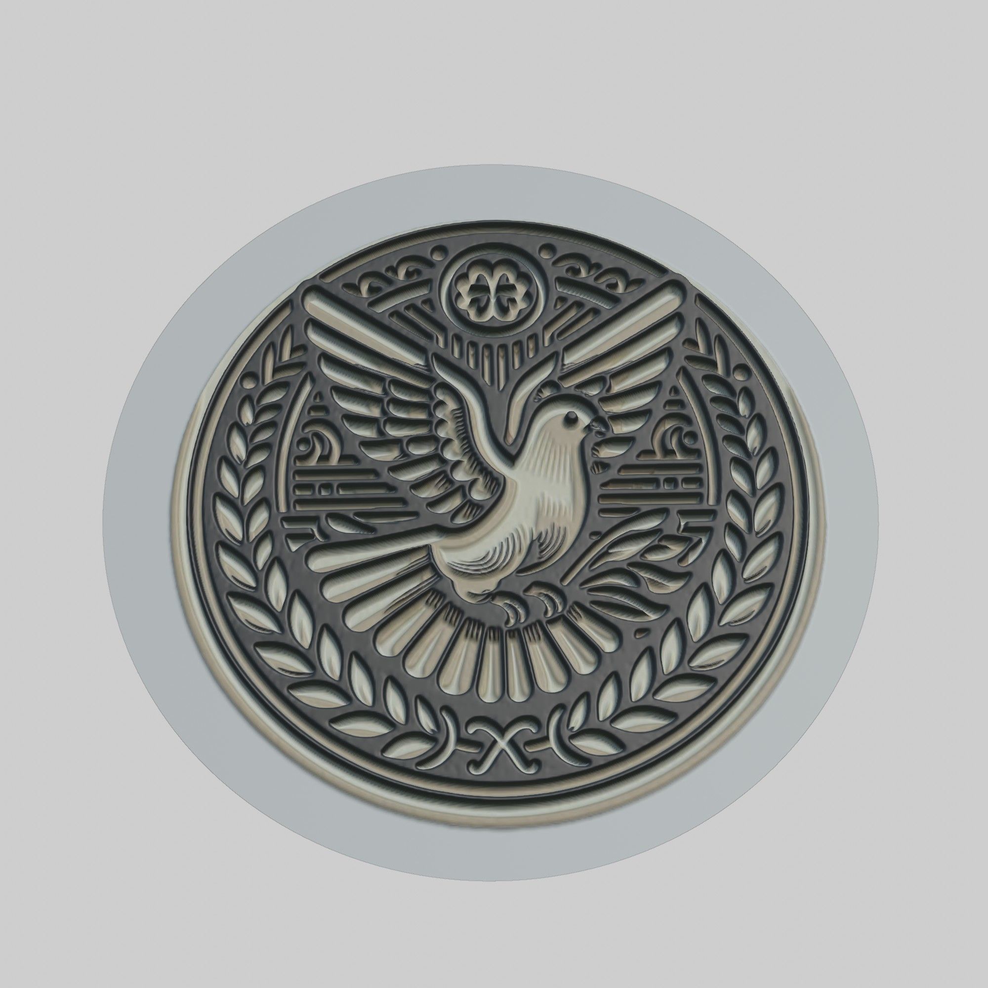 Pigeon Animal 3D print model_1