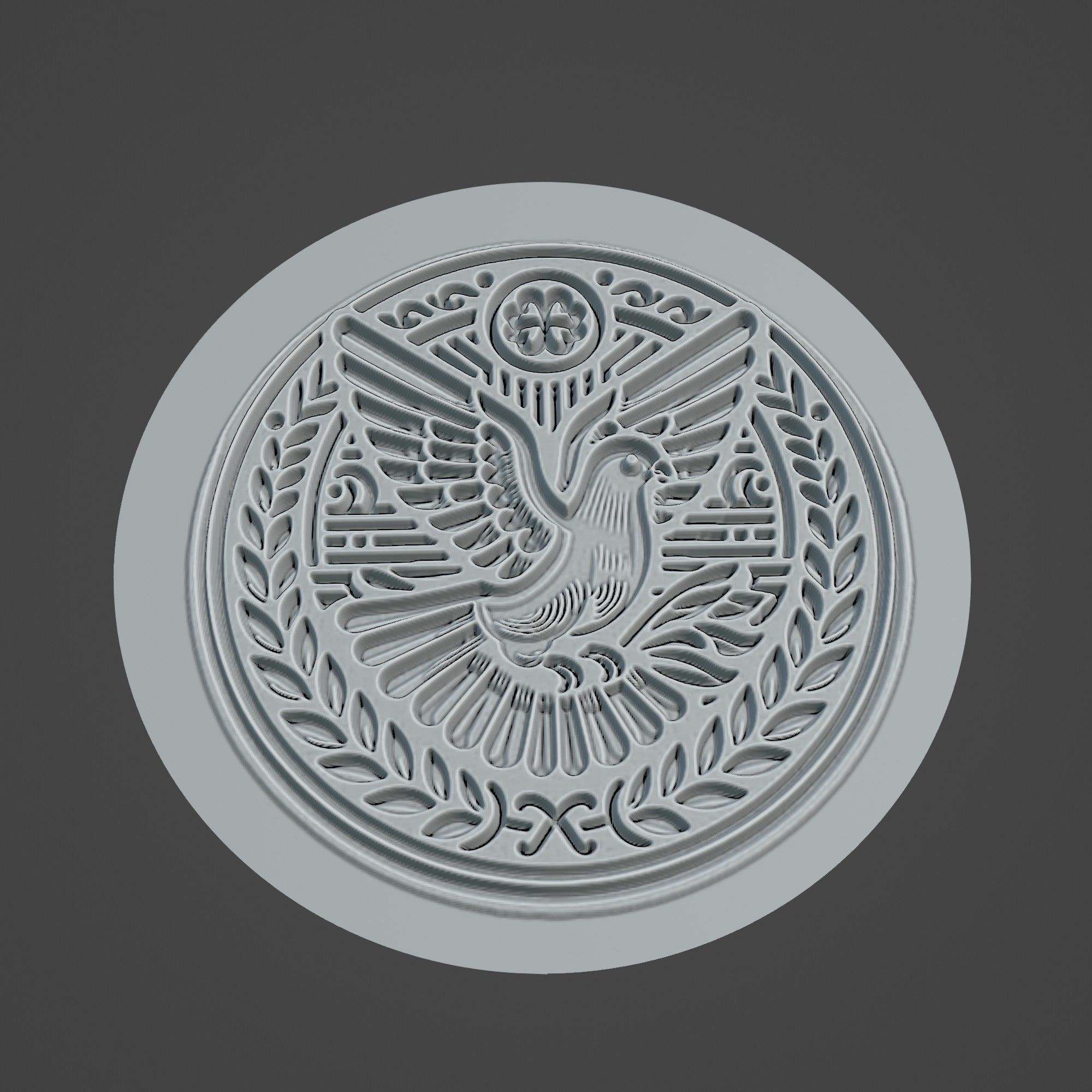 Pigeon Animal 3D print model_3