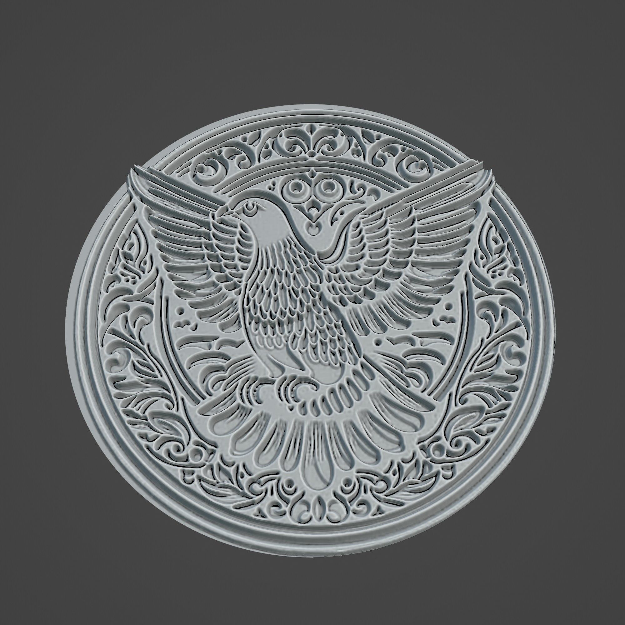 Pigeon Animal 3D print model_3