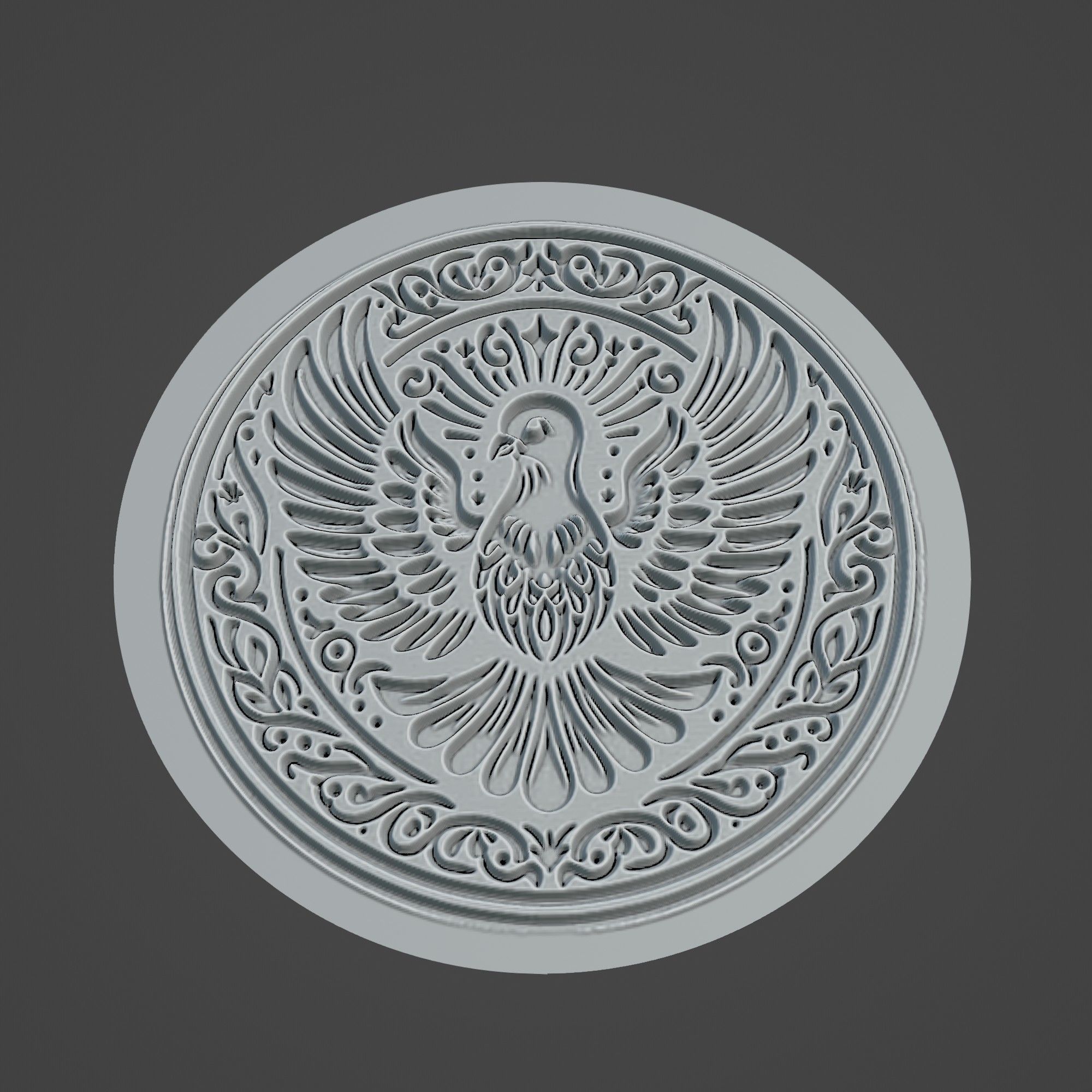 Dove Animal 3D print model_3