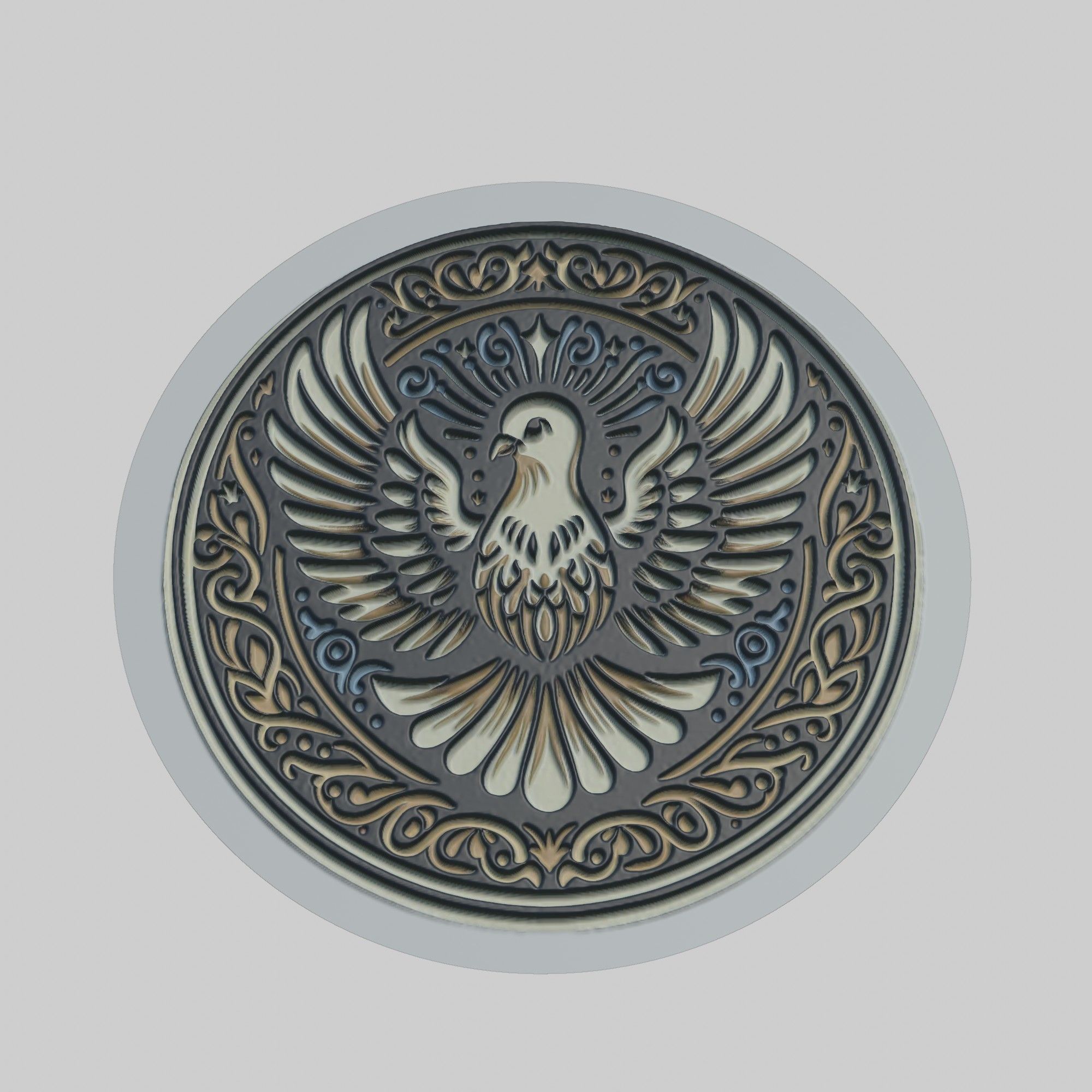 Dove Animal 3D print model_1