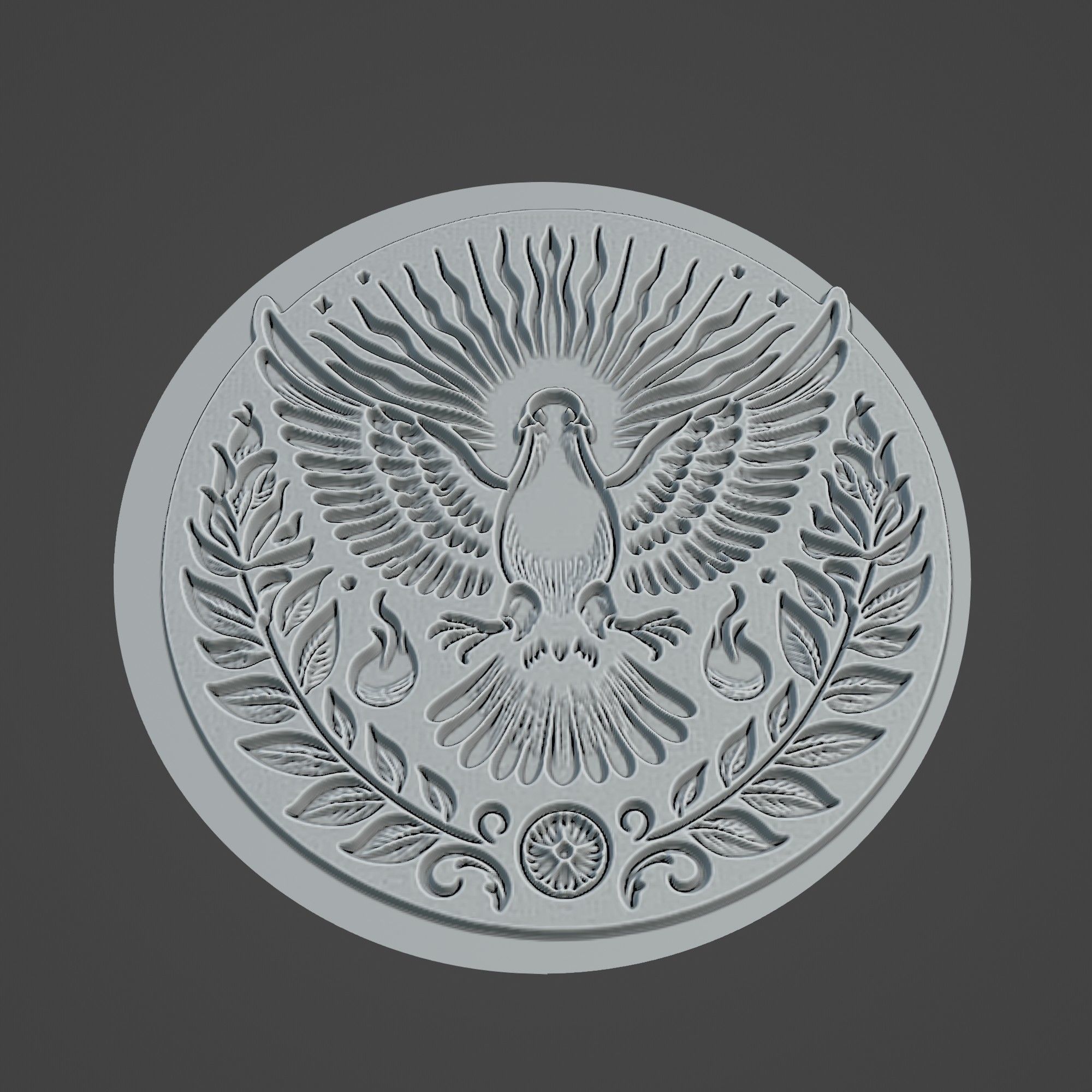 Dove Animal 3D print model_3