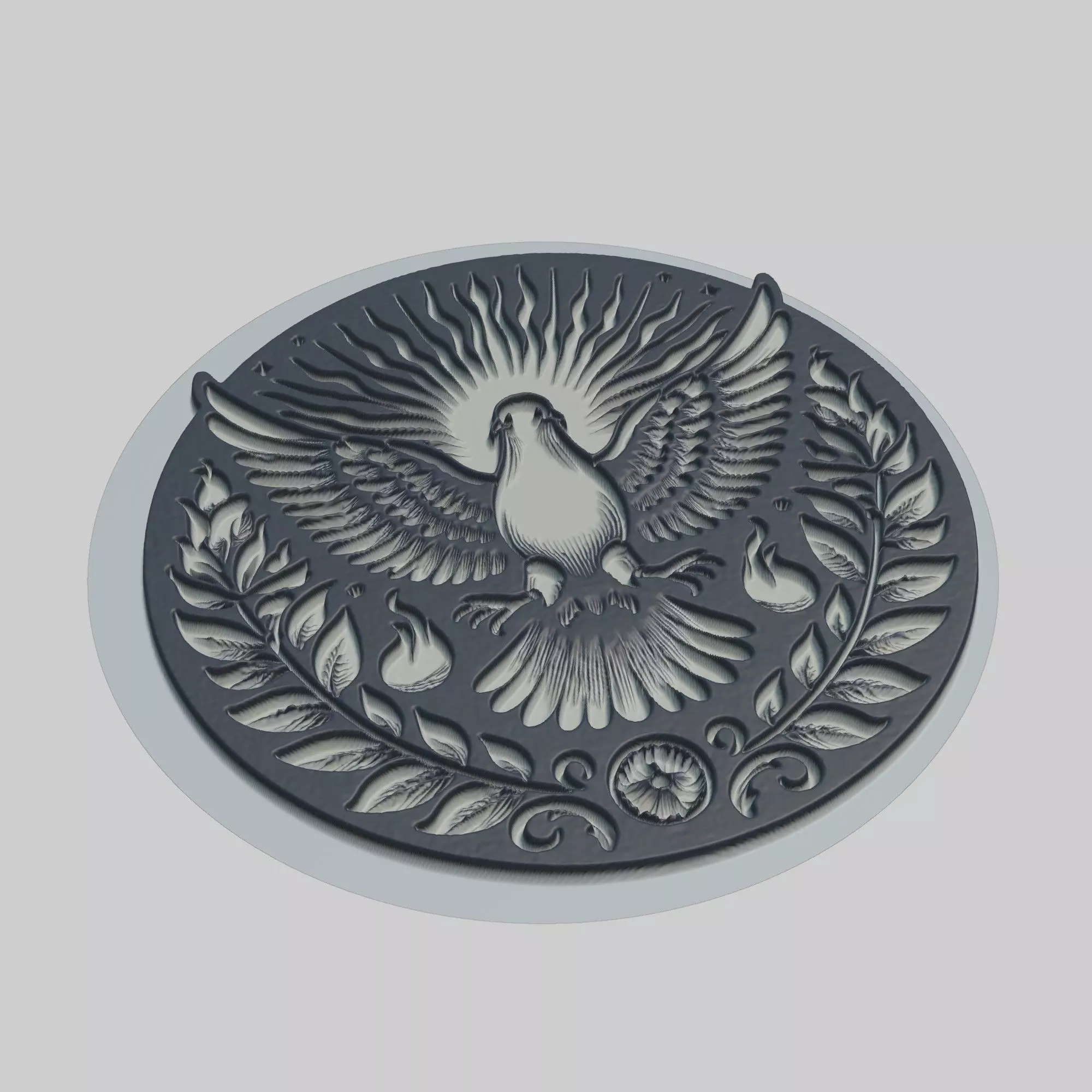 Dove Animal 3D print model_0