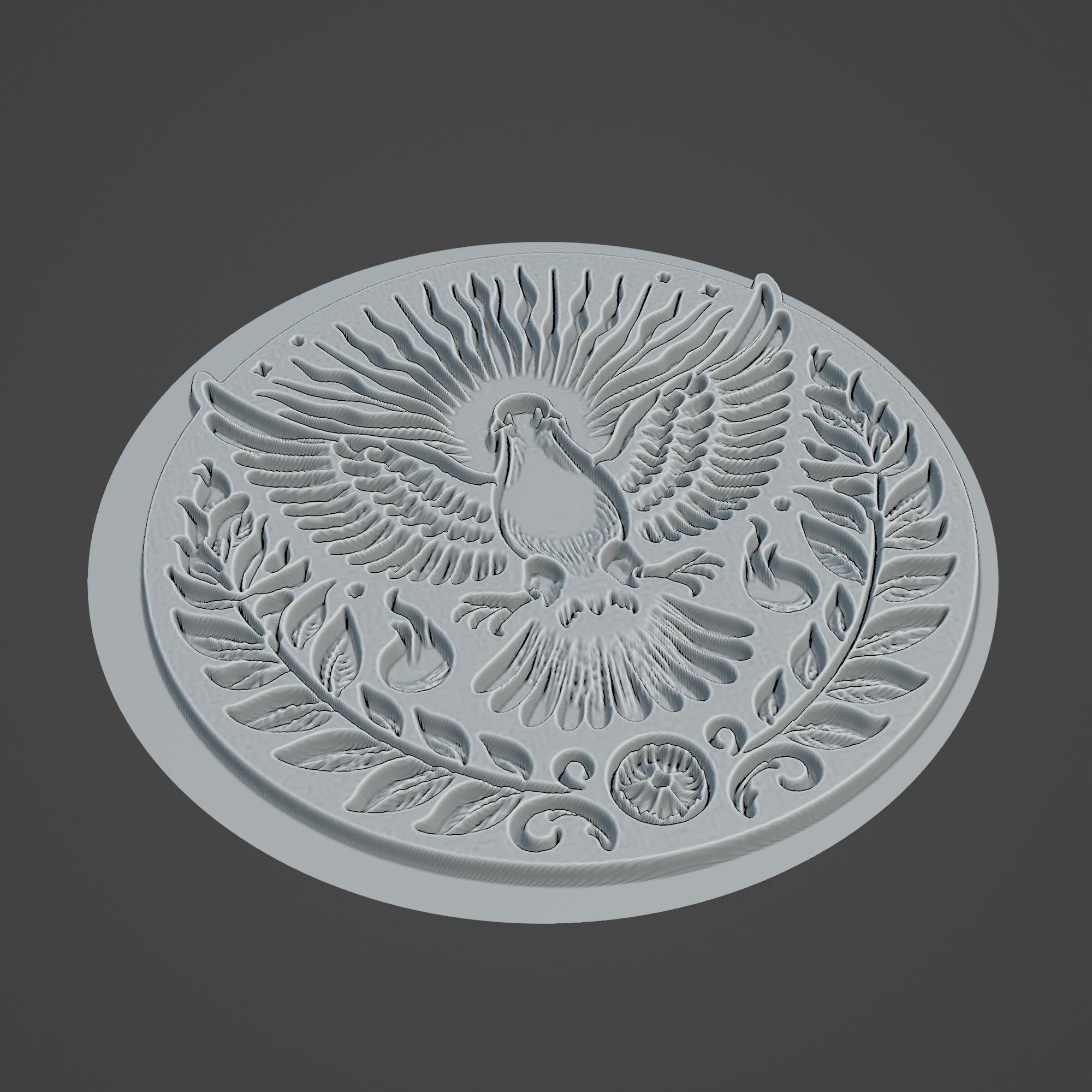 Dove Animal 3D print model_2