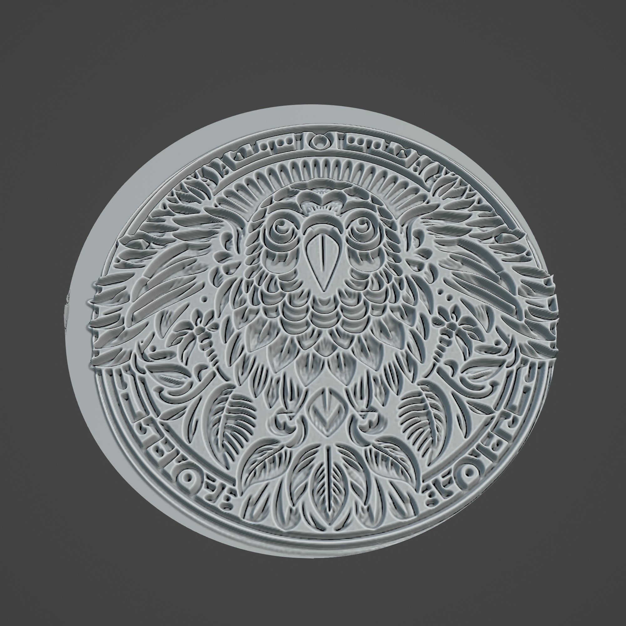 Parrot Animal 3D print model_3