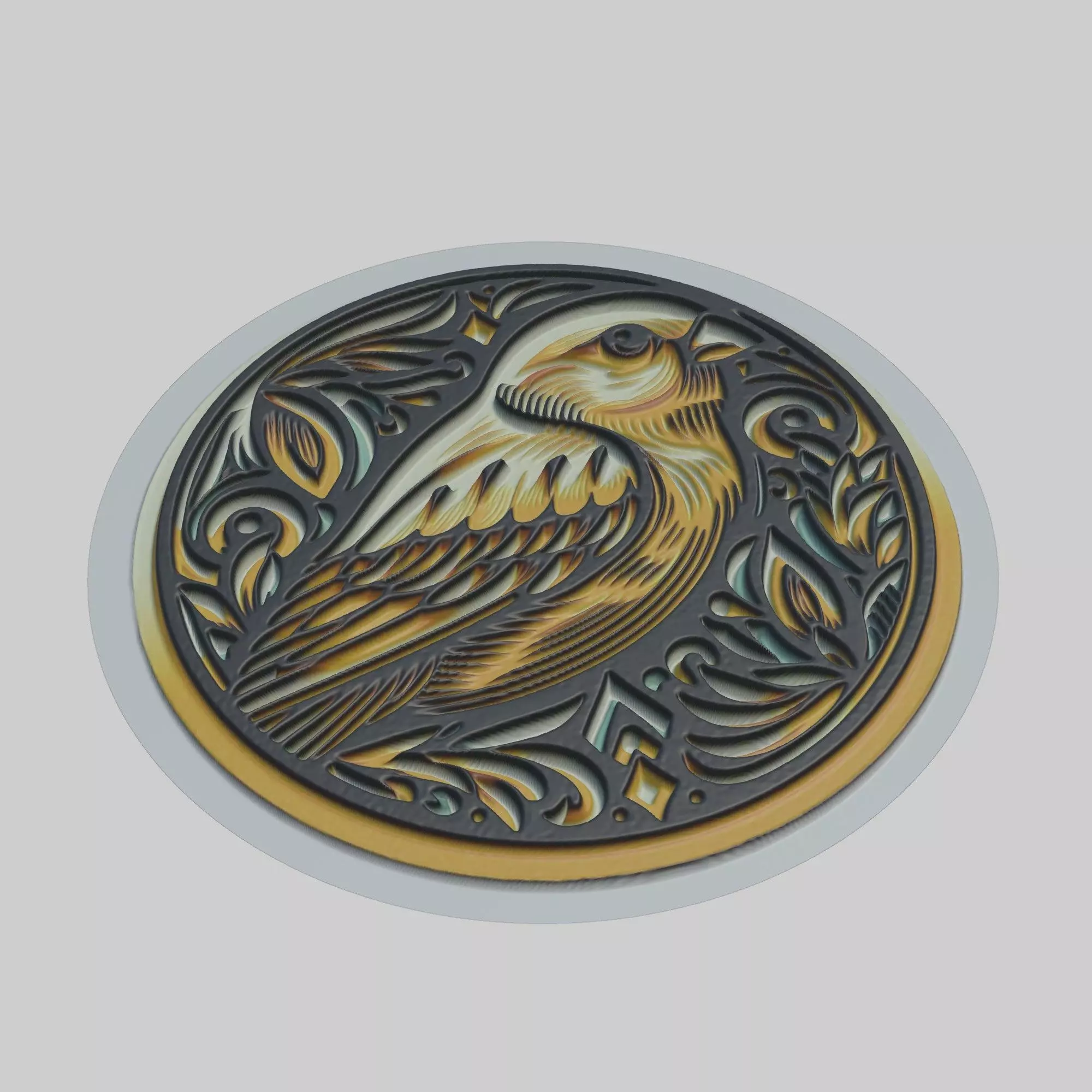 Canary Animal 3D print model_0