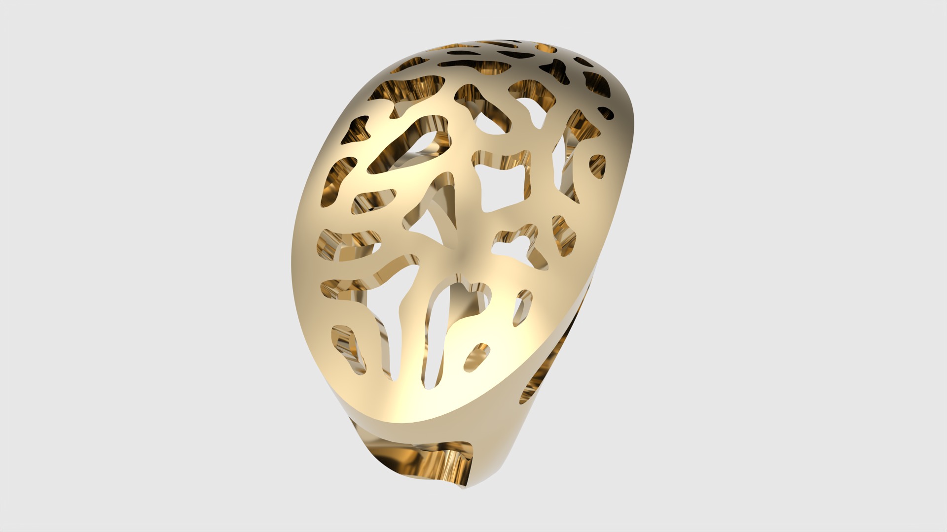 Intricate Filigree Pattern Ring JDBCo 3D print model_22