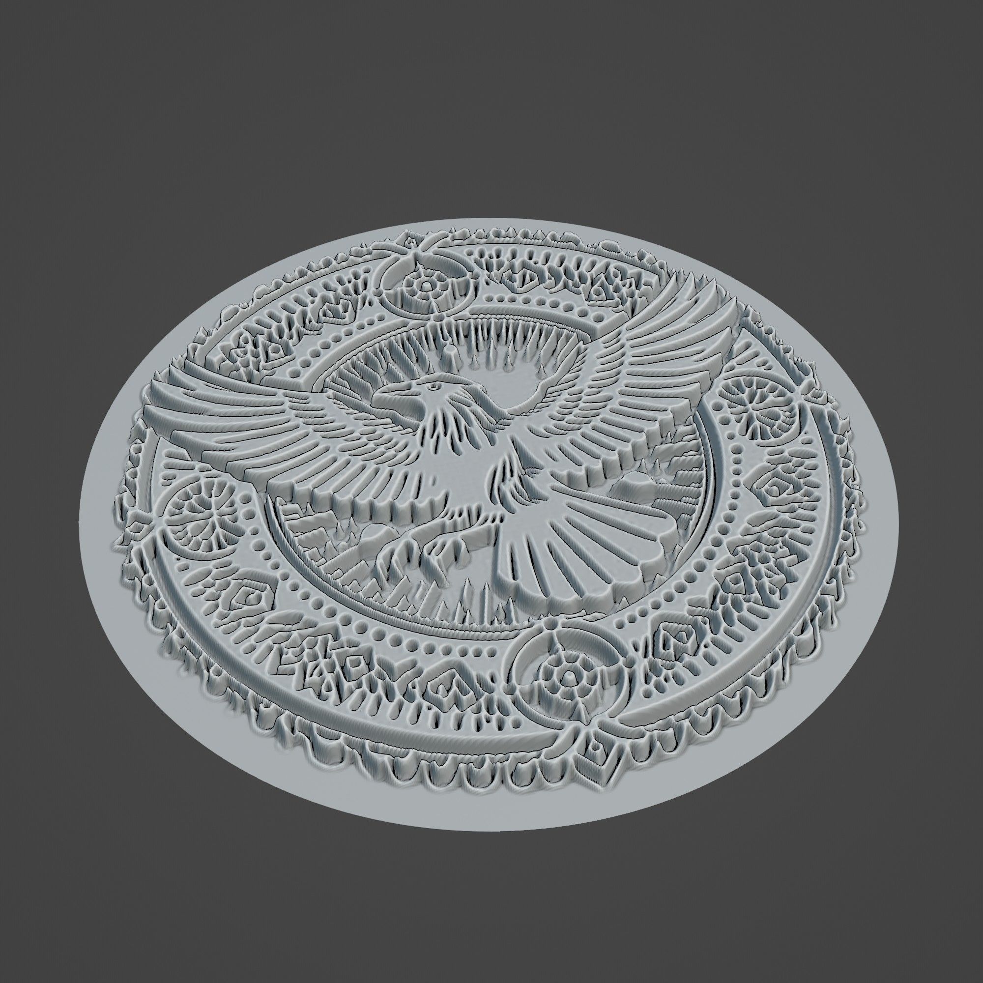 Crow Animal 3D print model_2