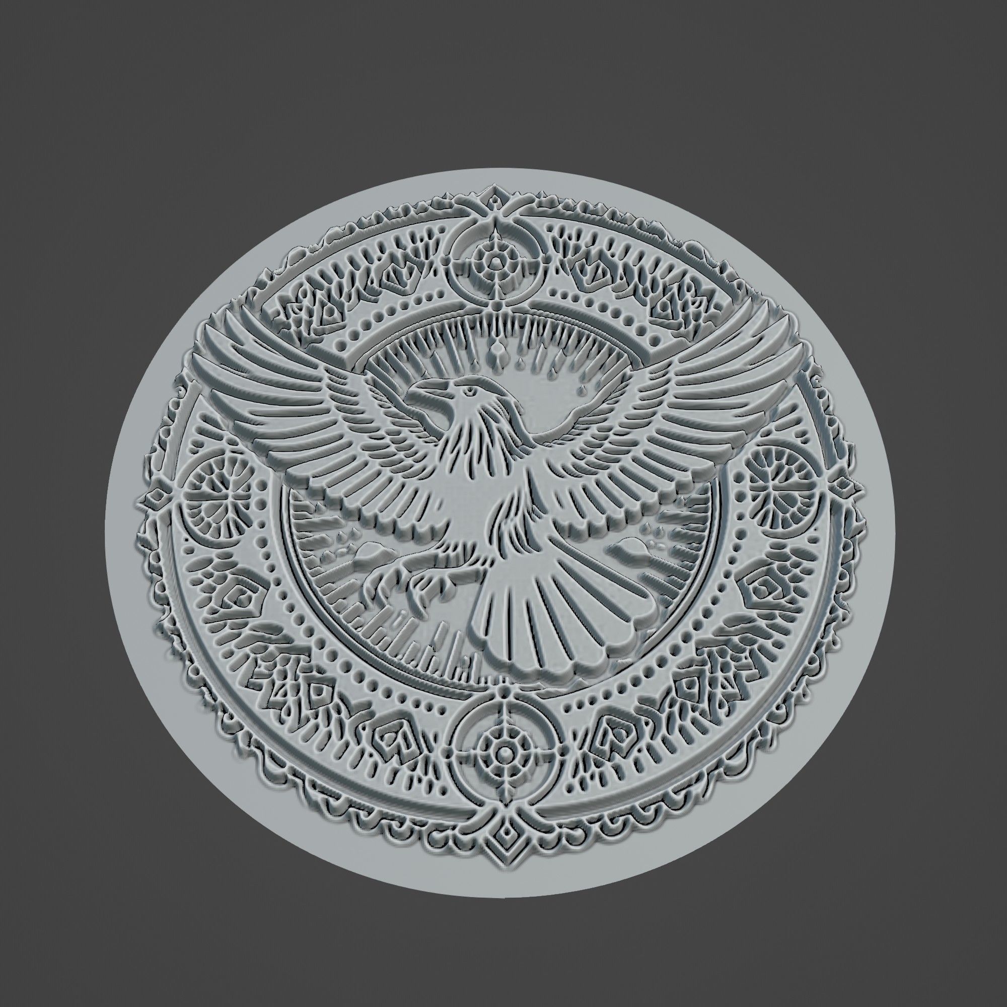 Crow Animal 3D print model_3