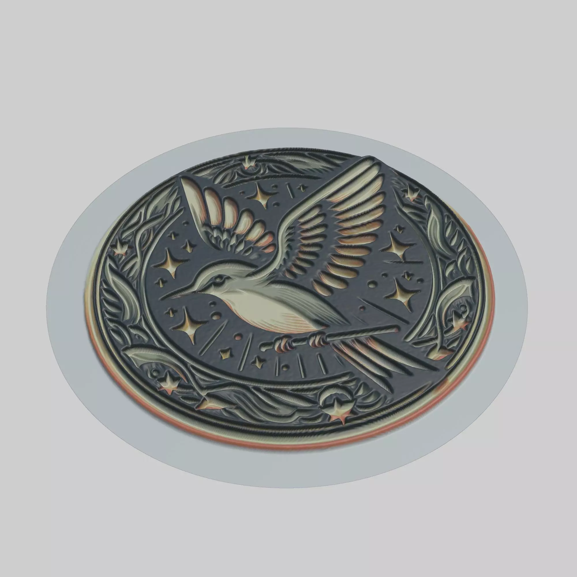 Nightingale Animal 3D print model_0