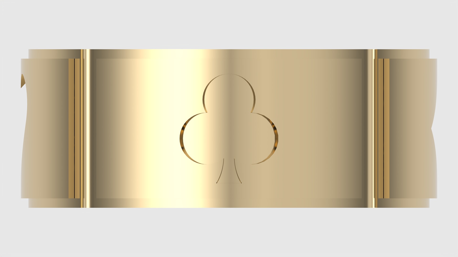 Poker-Themed Ring with Playing Card Suits JDBCo 3D print model_4