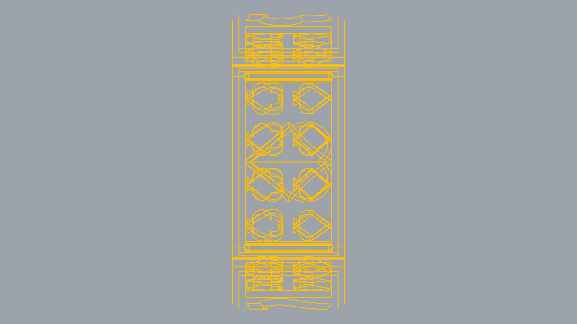 Poker-Themed Ring with Playing Card Suits JDBCo 3D print model_10