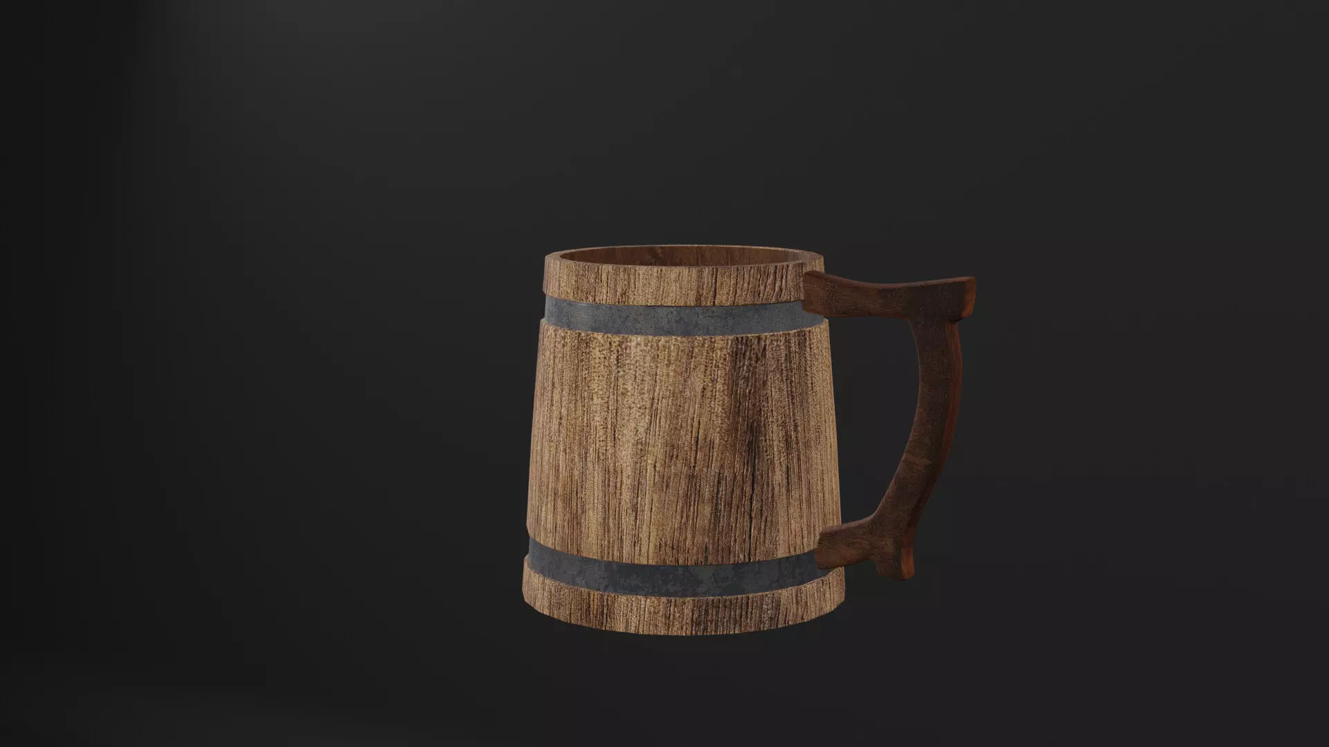 Simple Viking Mug 3D print model_0