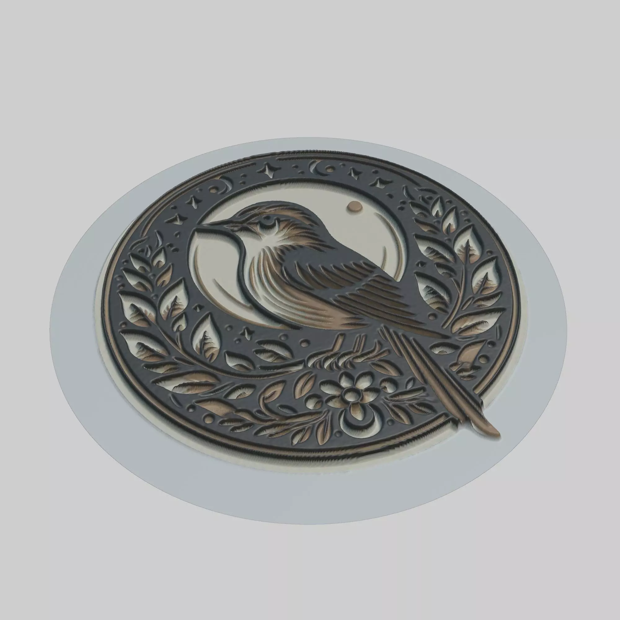 Nightingale Animal 3D print model_0