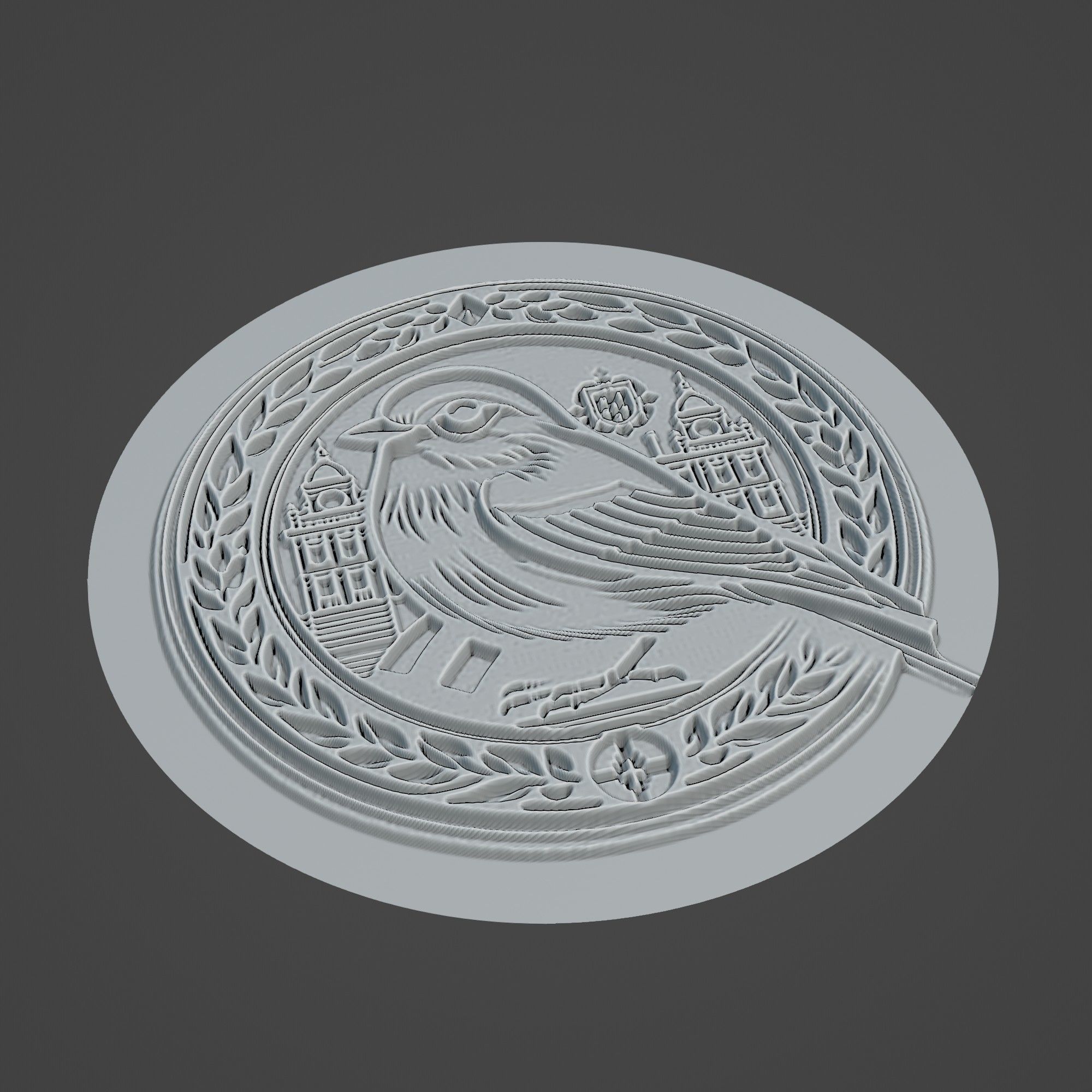 Canary Animal 3D print model_2