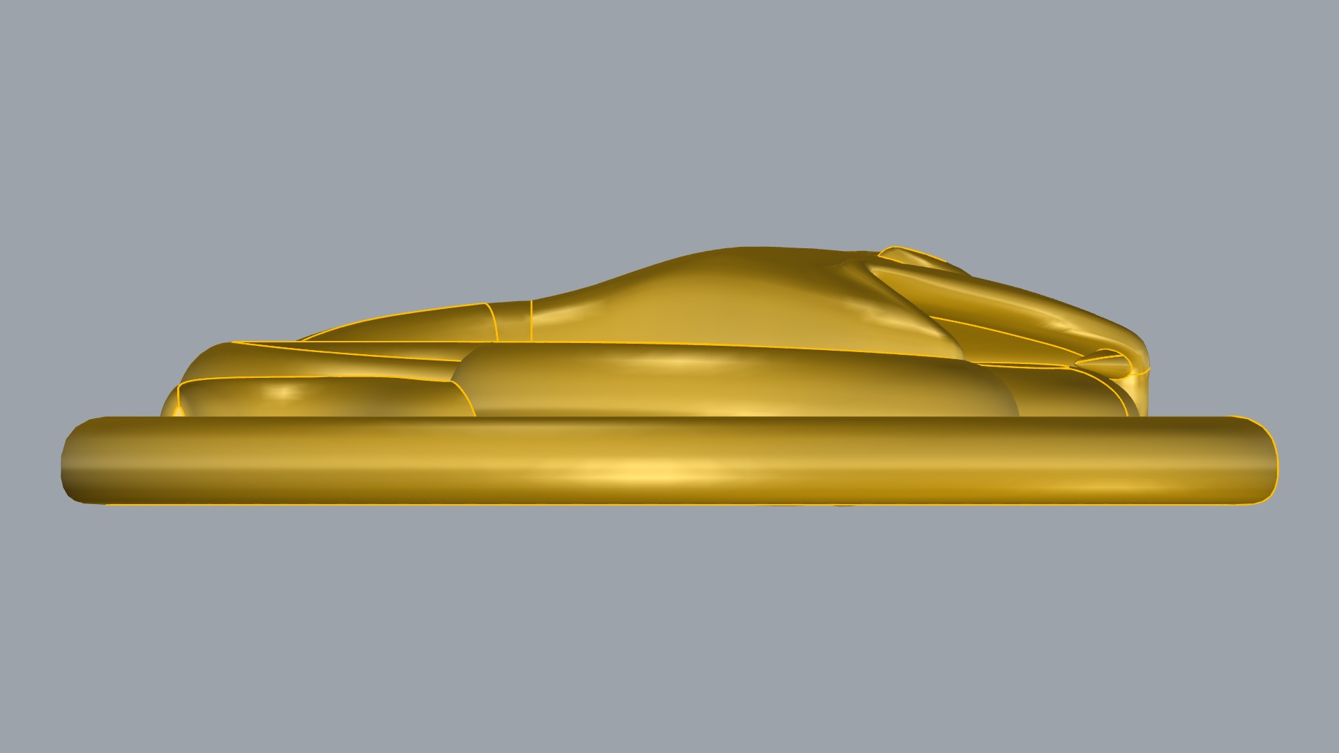 Intricate Snake Pendant JDBCo 3D print model_6