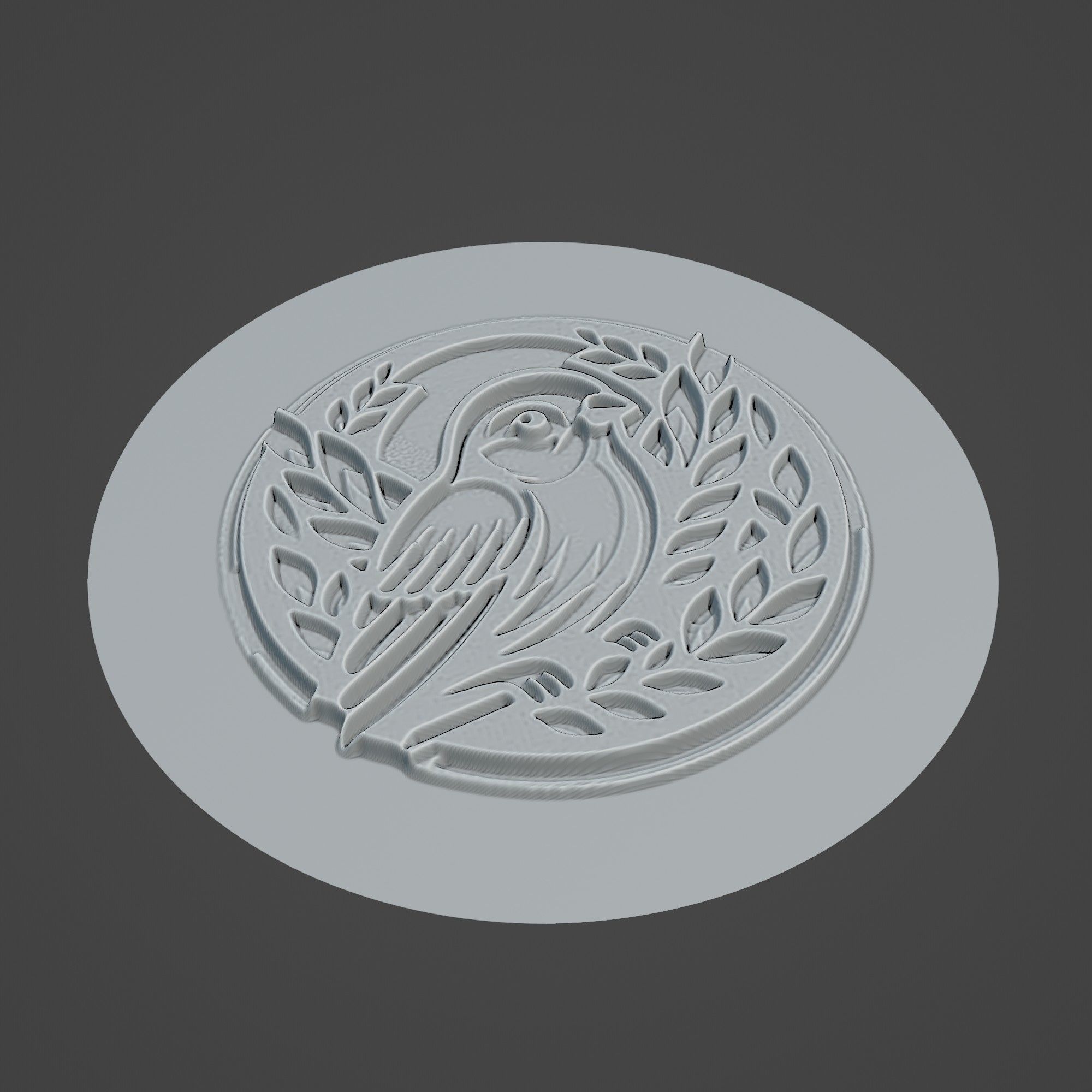 Canary Animal 3D print model_2