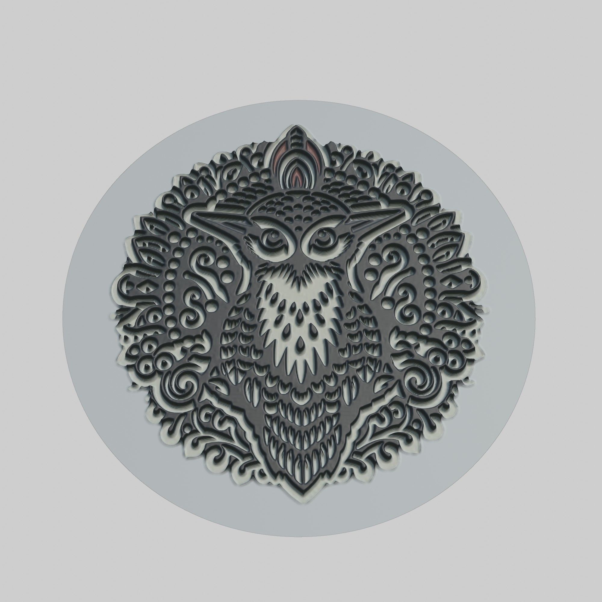 Woodpecker Animal 3D print model_1