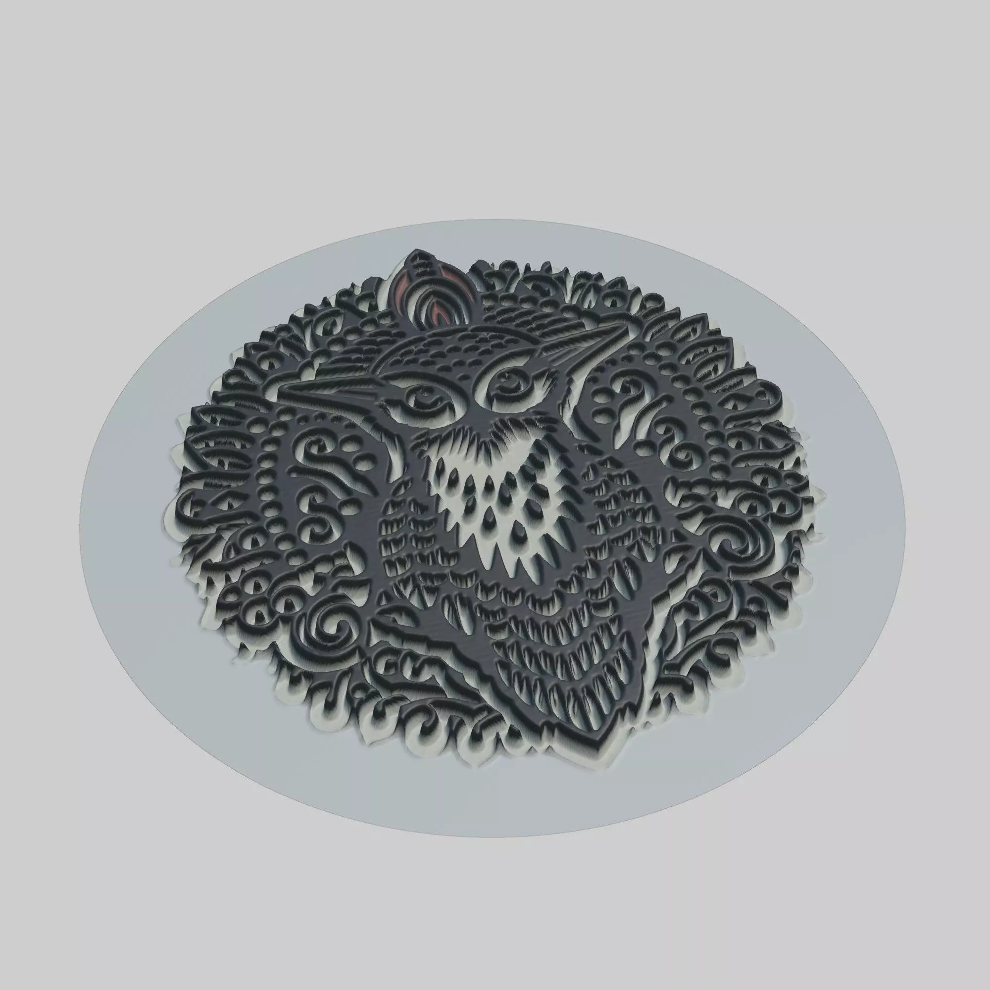 Woodpecker Animal 3D print model_0