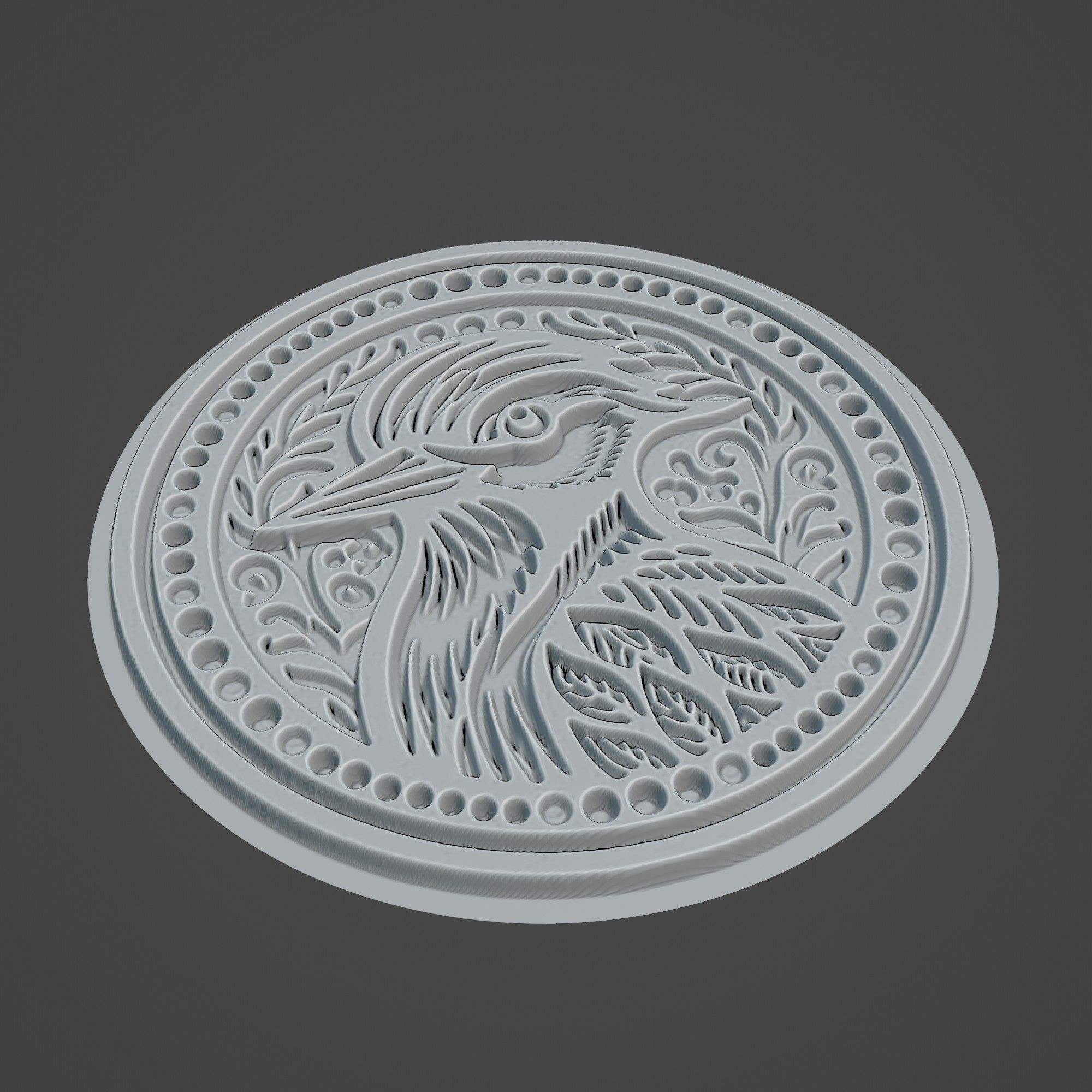 Woodpecker Animal 3D print model_2